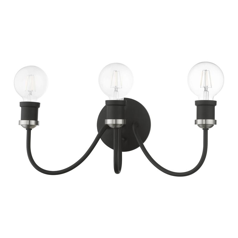 Lansdale 19 Inch 3 Light Bath Vanity Light by Livex Lighting