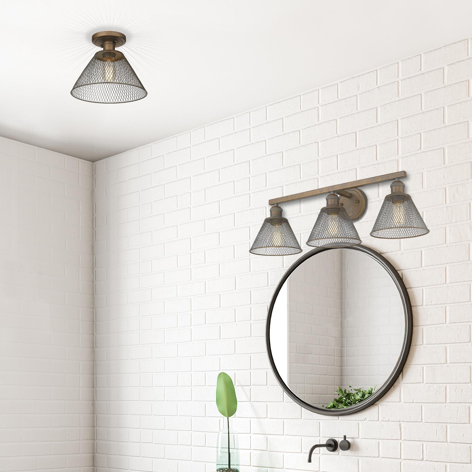 Shown in Copper Patina finish