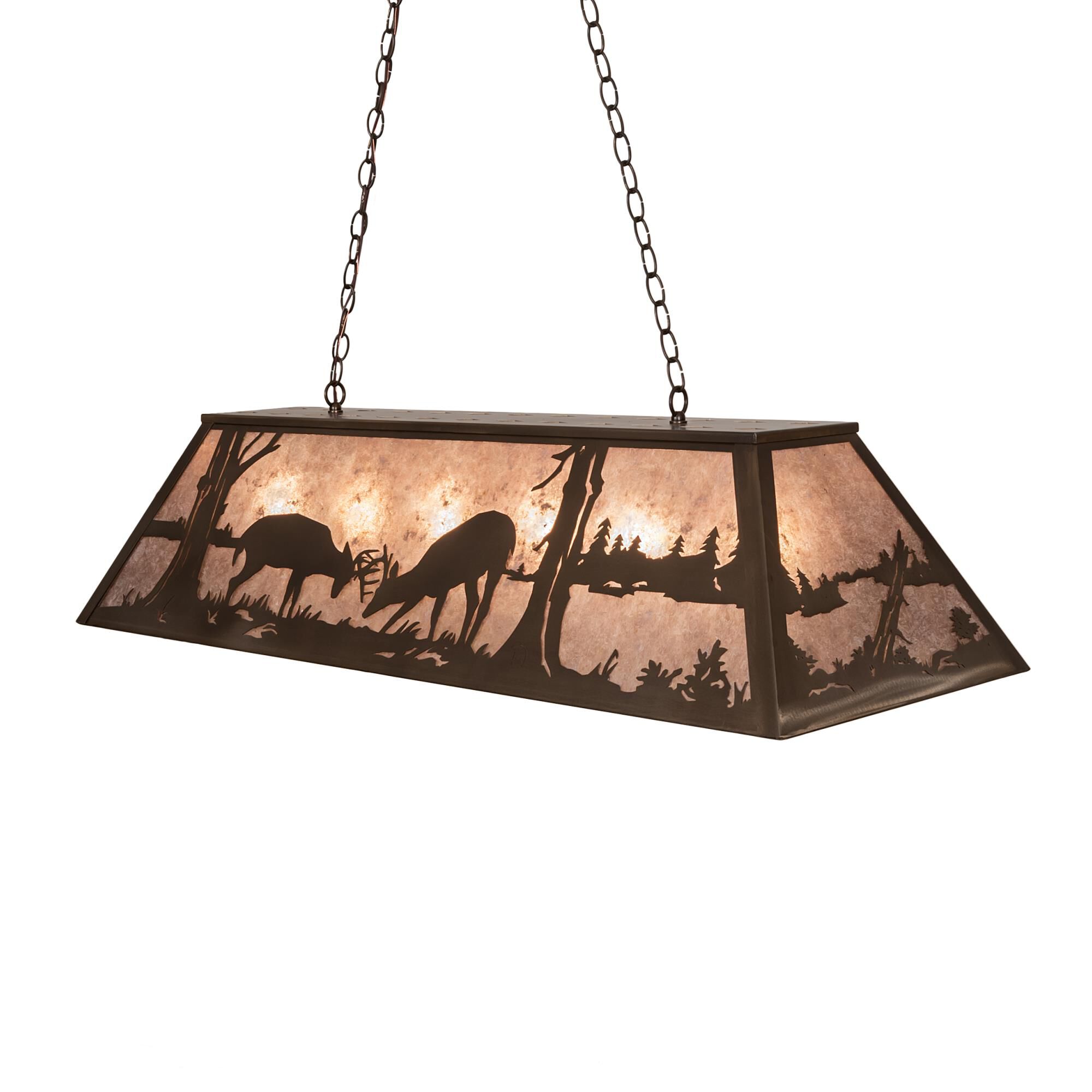 48 Inch 9 Light Linear Suspension Light by Meyda Lighting