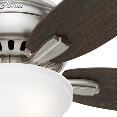 Newsome Flush Mount Fan by Hunter Fan