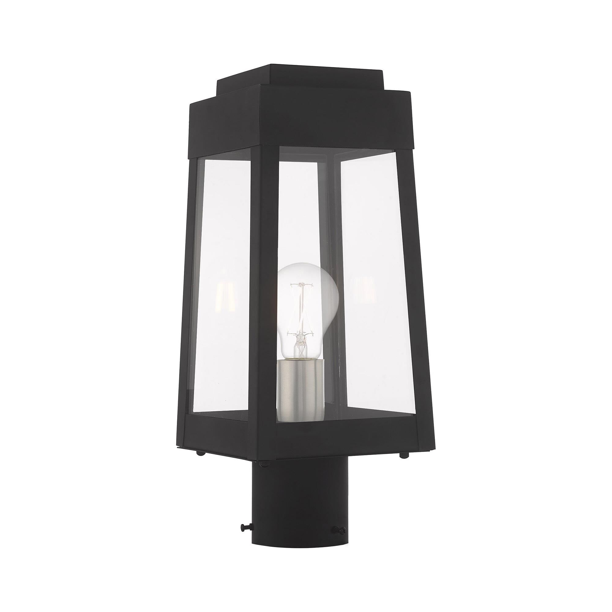 Oslo 15 Inch Tall 1 Light Outdoor Post Lamp by Livex Lighting