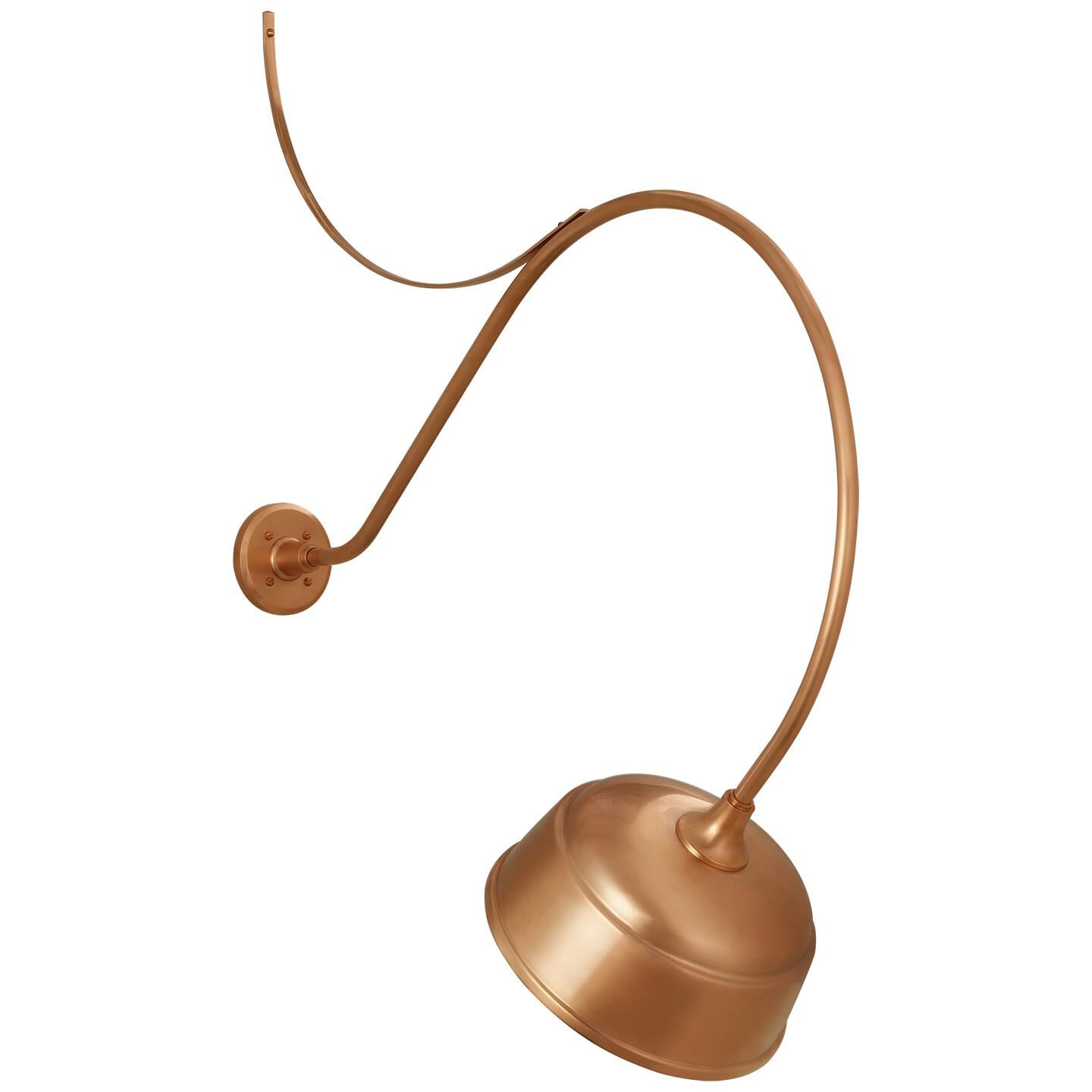 Shown in Soft Copper finish and Copper shade