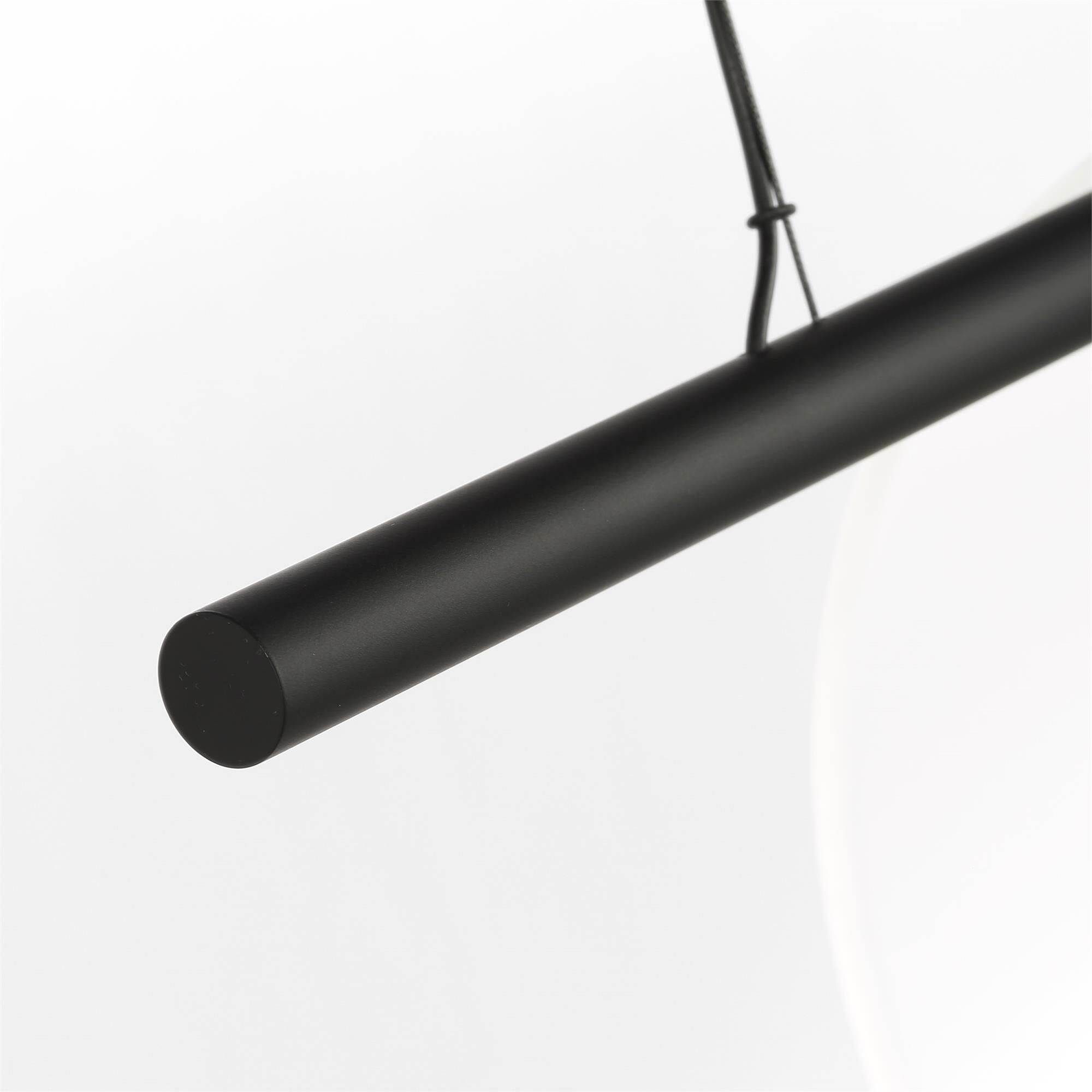 Shown in Nightshade Black finish and Etched glass