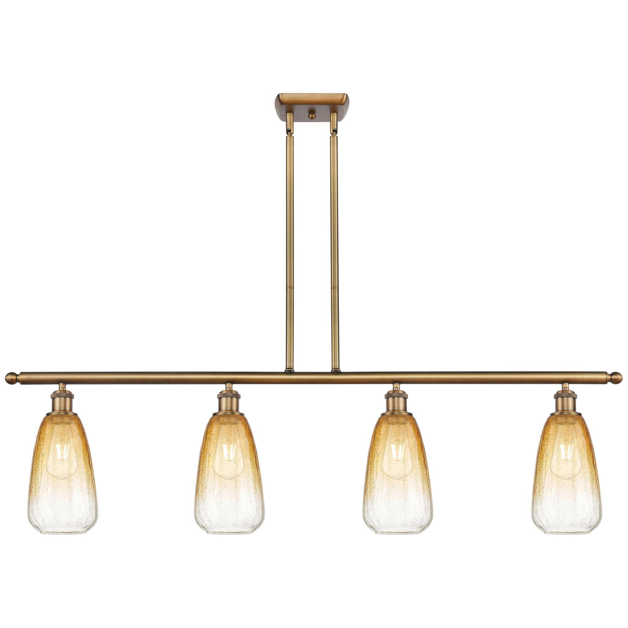 Bruno Marashlian Brookhaven Almond Linear Suspension Light by Innovations Lighting
