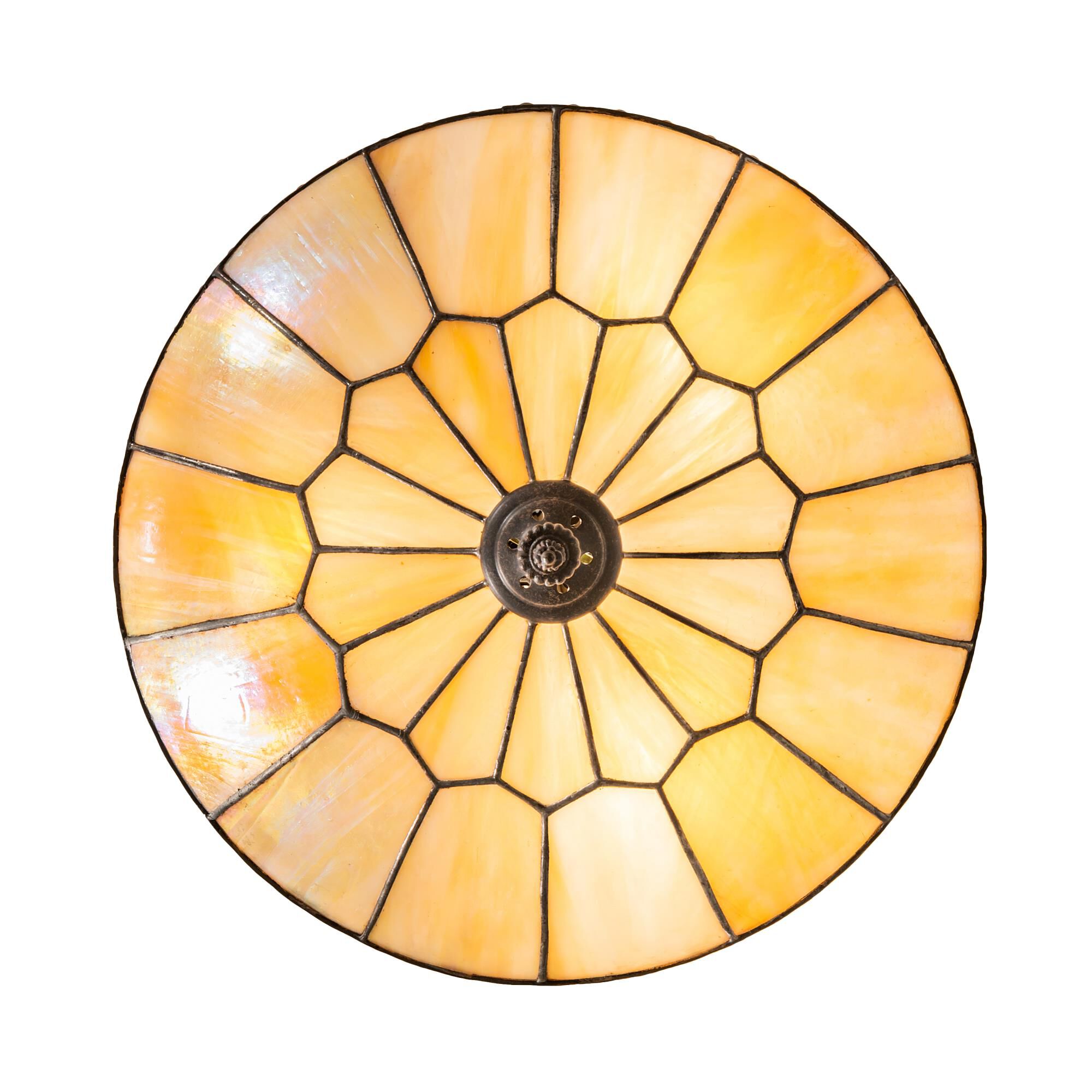 Vincent 15 Inch 3 Light Flush Mount by Meyda Lighting