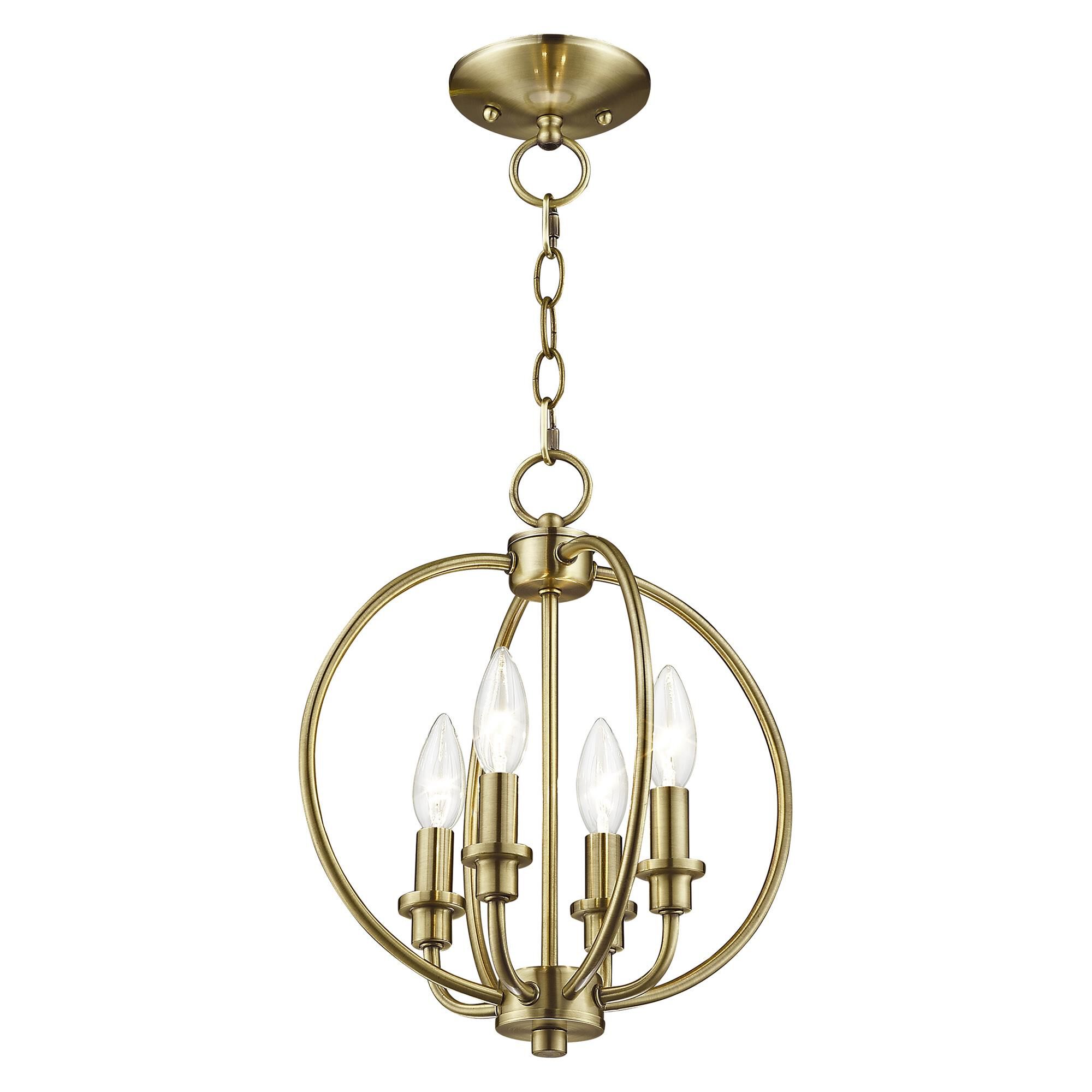 Shown in Antique Brass finish