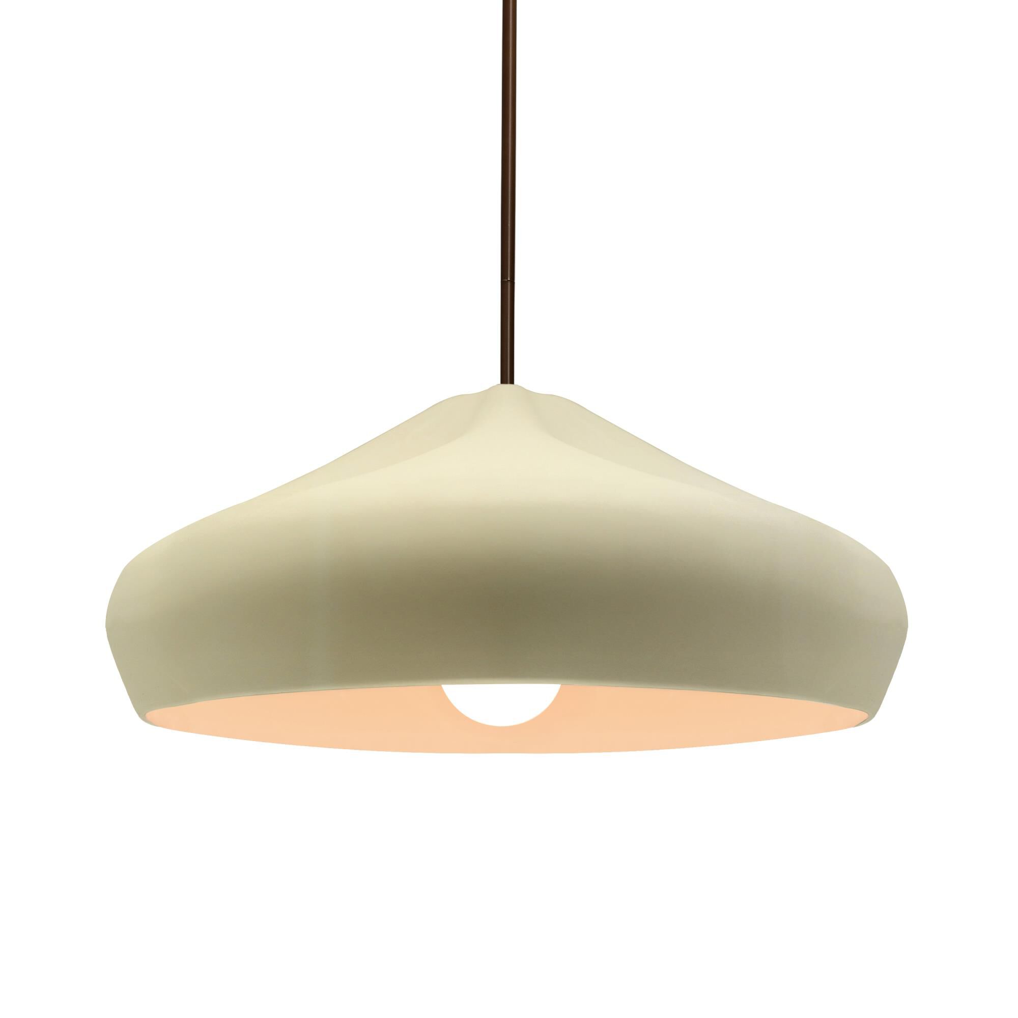Radiance Crease 15 Inch Large Pendant by Justice Design Group