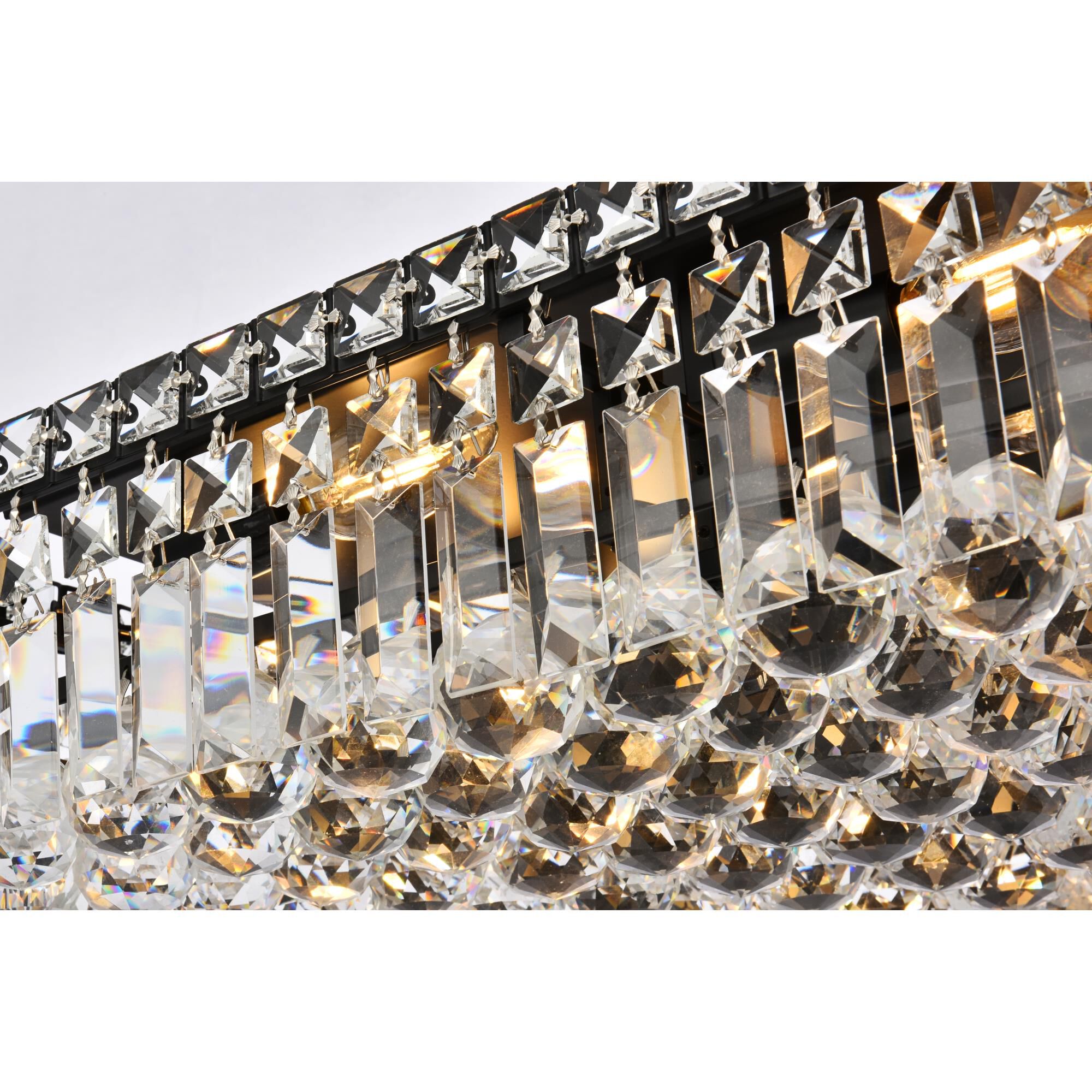 Maxime 20 Inch 12 Light Flush Mount by Elegant Lighting