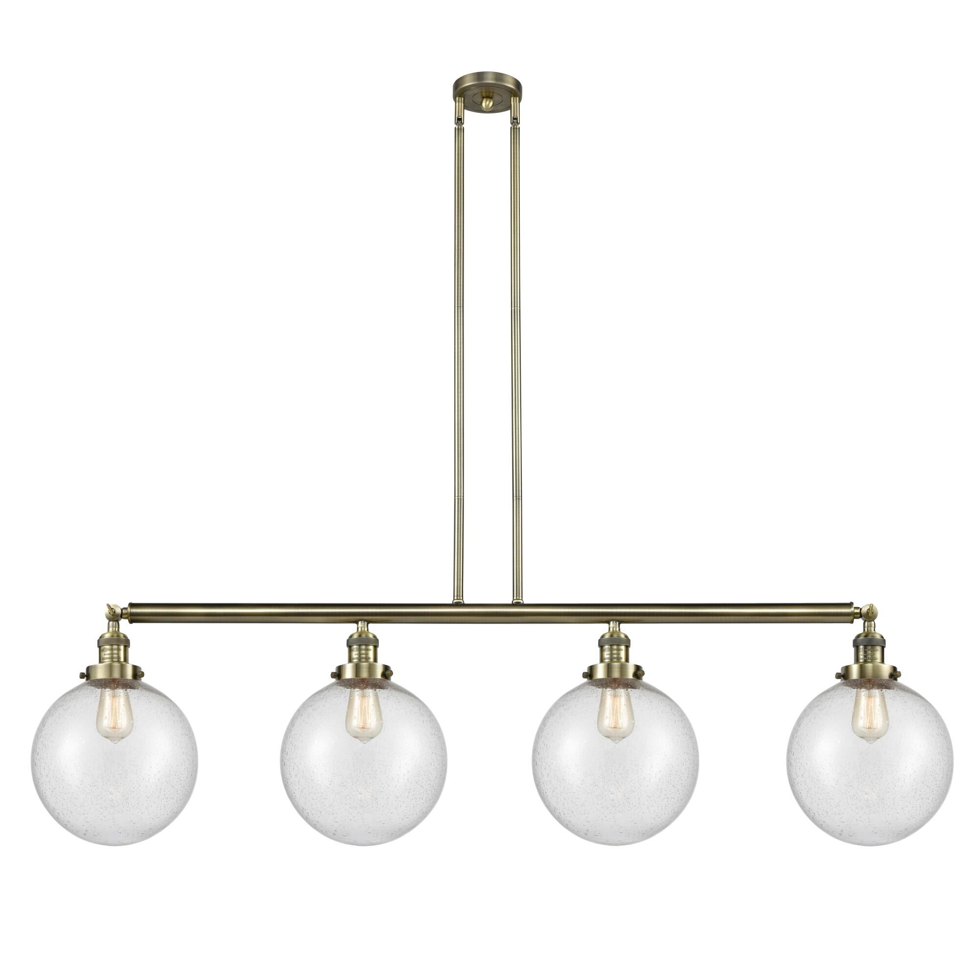 Bruno Marashlian X-Large Beacon 54 Inch 4 Light Linear Suspension Light by Innovations Lighting