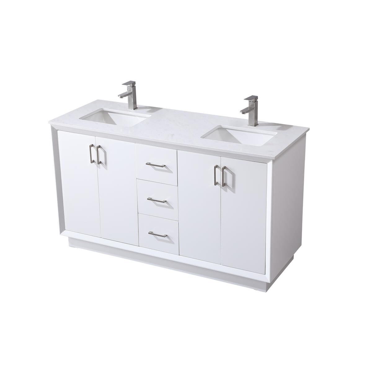 Hayes 60 Inch Bath Vanity by Elegant Decor