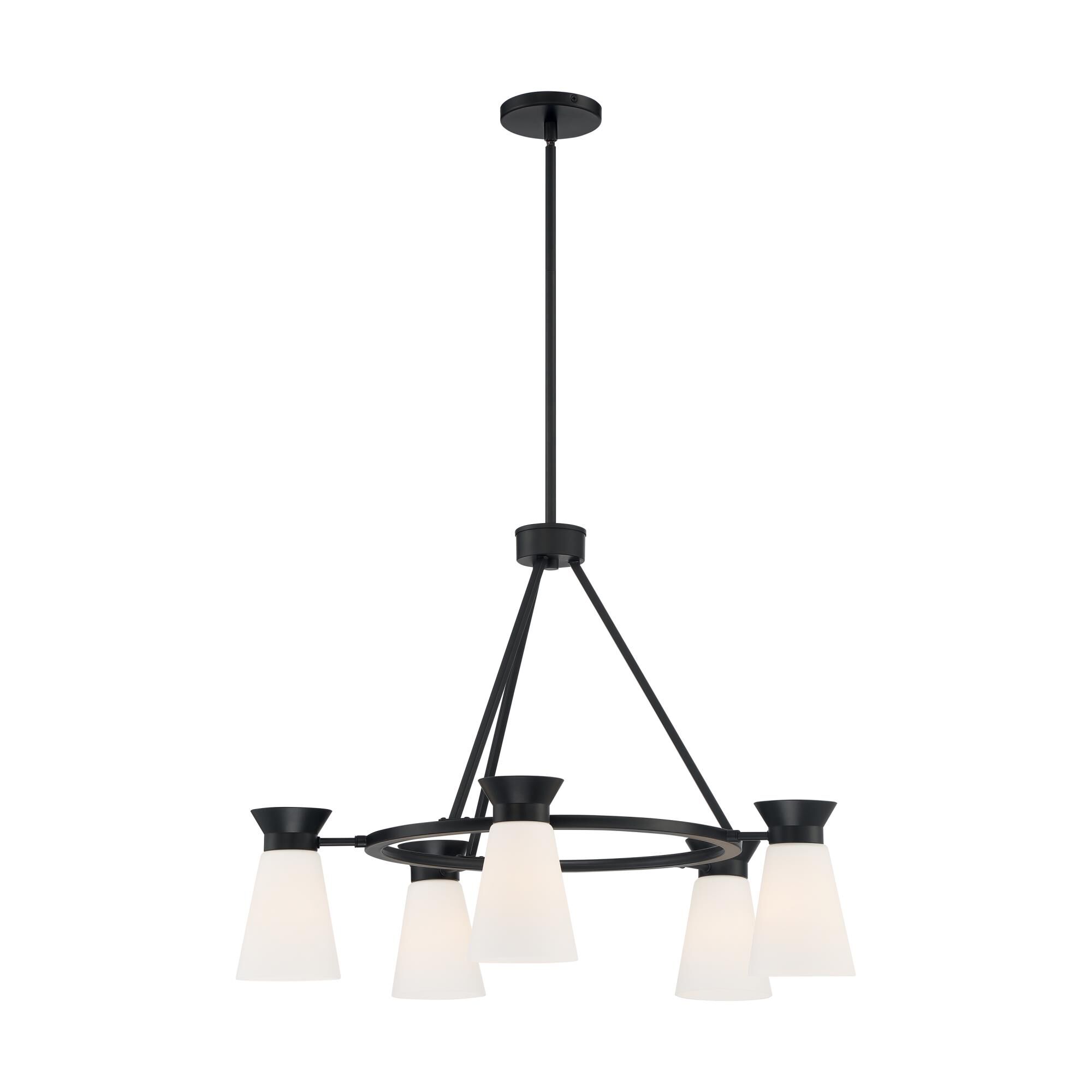 Caleta 5 Light Mini Chandelier by Nuvo Lighting