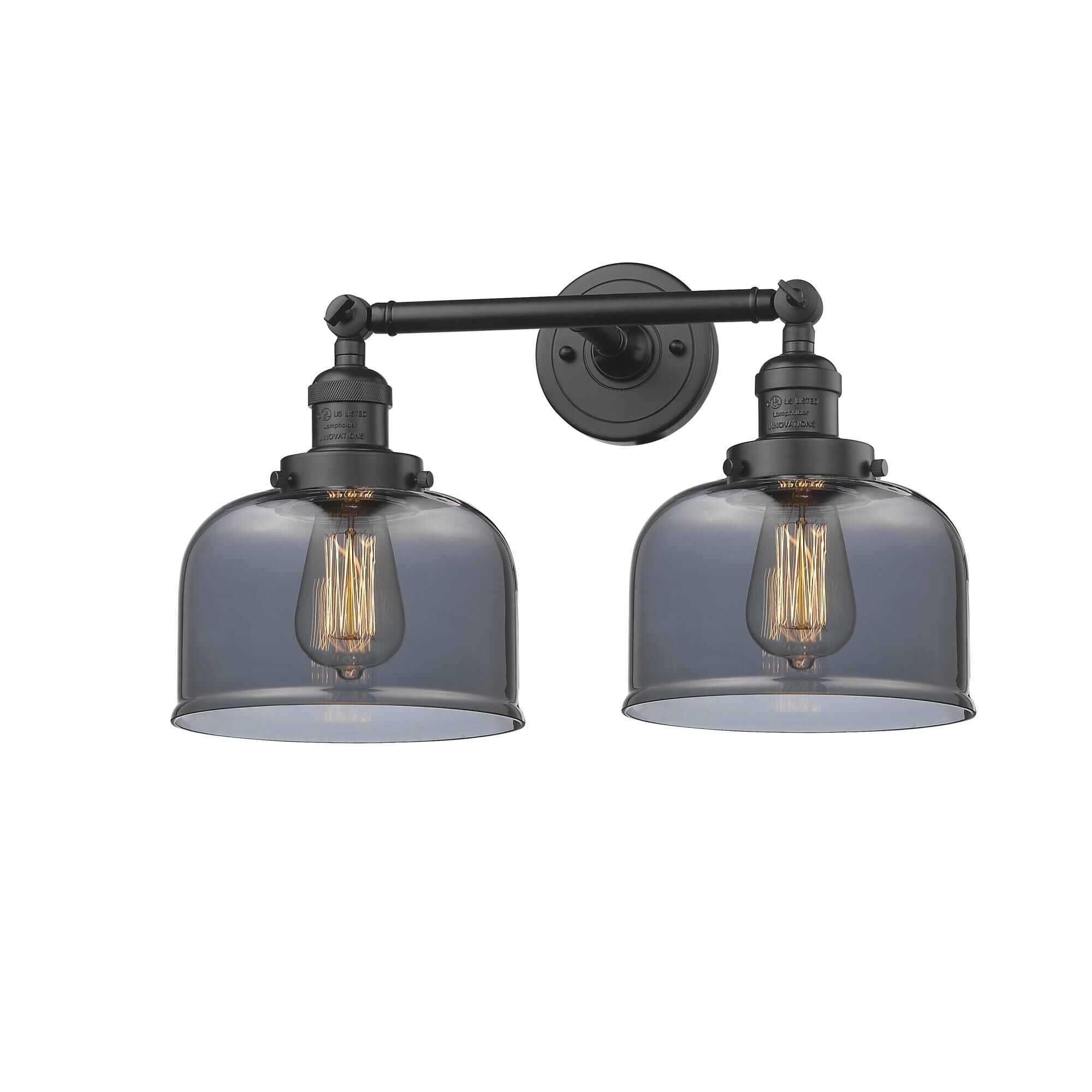 Bruno Marashlian Large Bell 19 Inch 2 Light Bath Vanity Light by Innovations Lighting