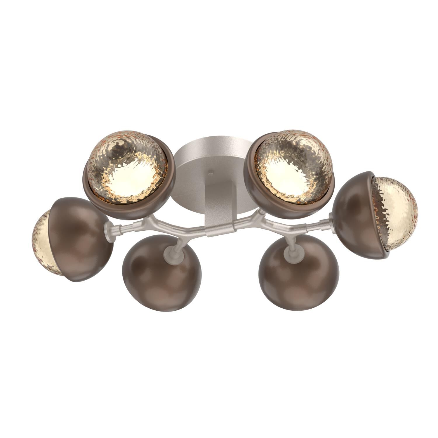 Levi Wilson Cabochon 27 Inch Flush Mount by Hammerton Studio