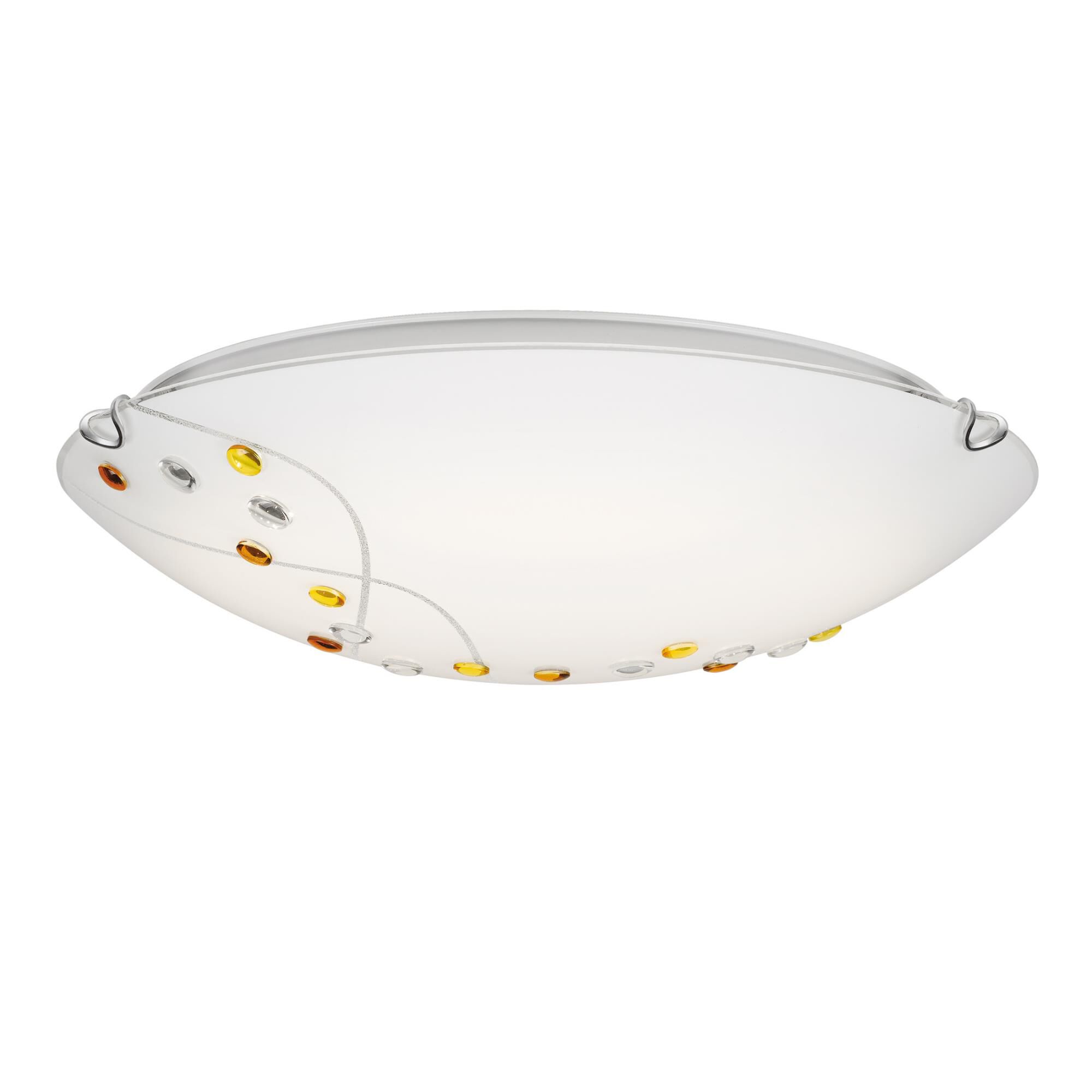 Platinum Collection Stellar 16 Inch 3 Light LED Flush Mount by Quoizel
