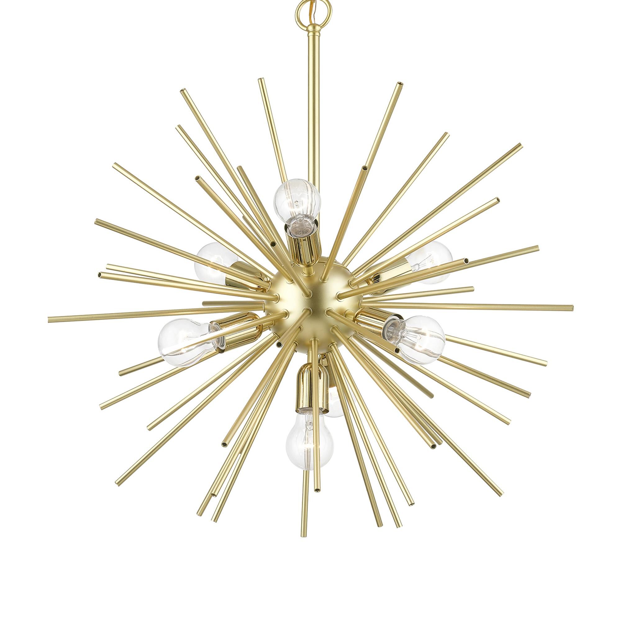 Tribeca 25 Inch 7 Light Chandelier by Livex Lighting