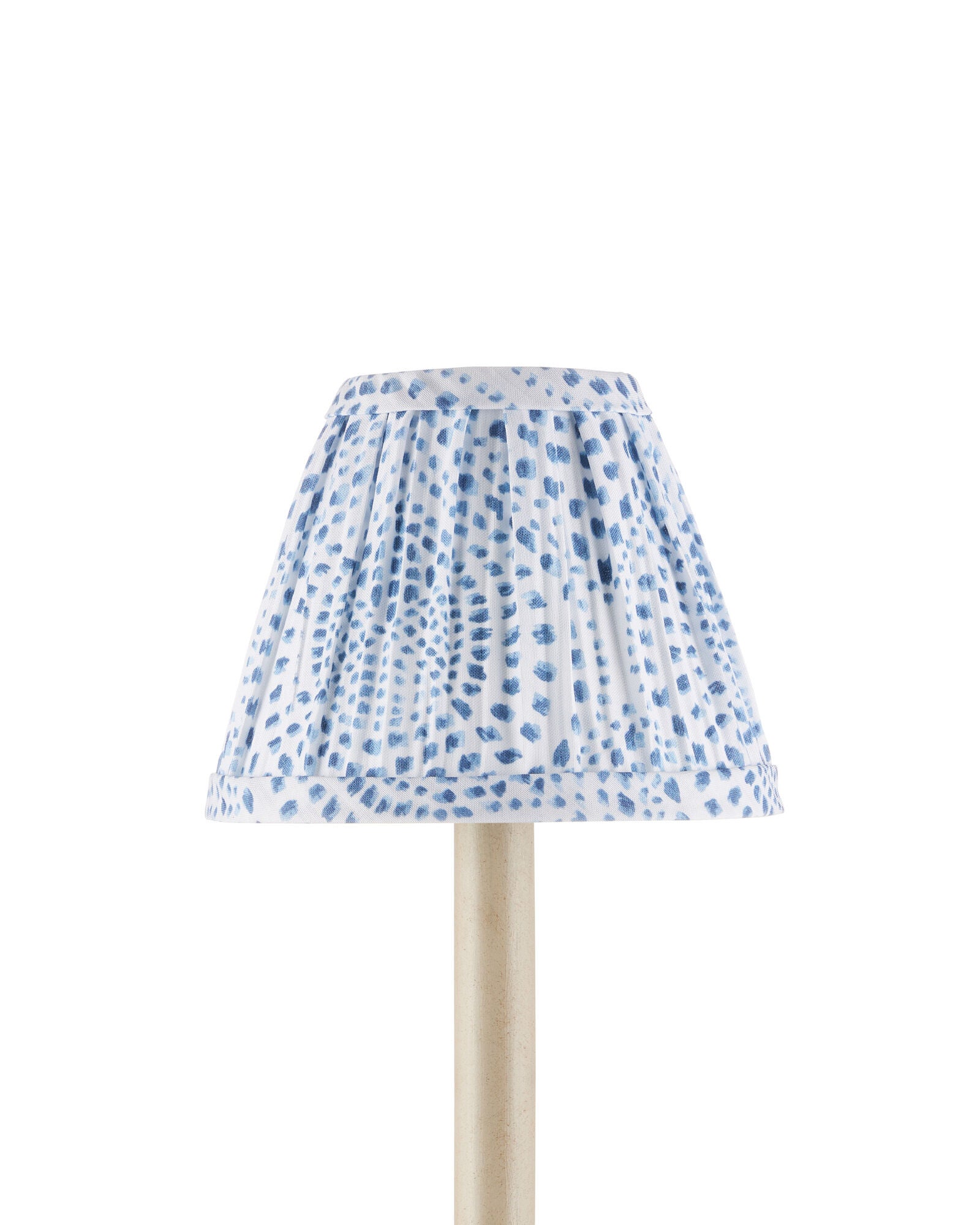 Shown in Blue and Ivory finish
