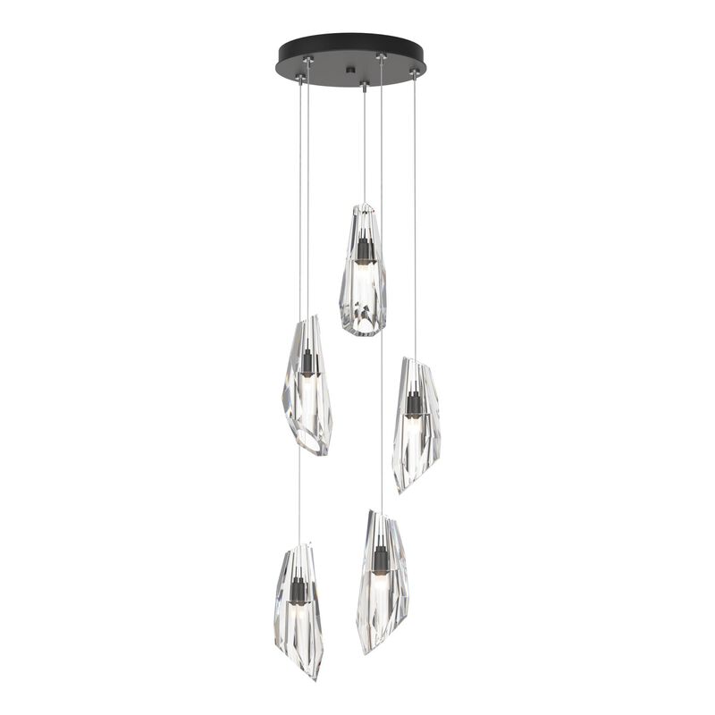 Luma 14 Inch 5 Light Multi Light Pendant by Hubbardton Forge