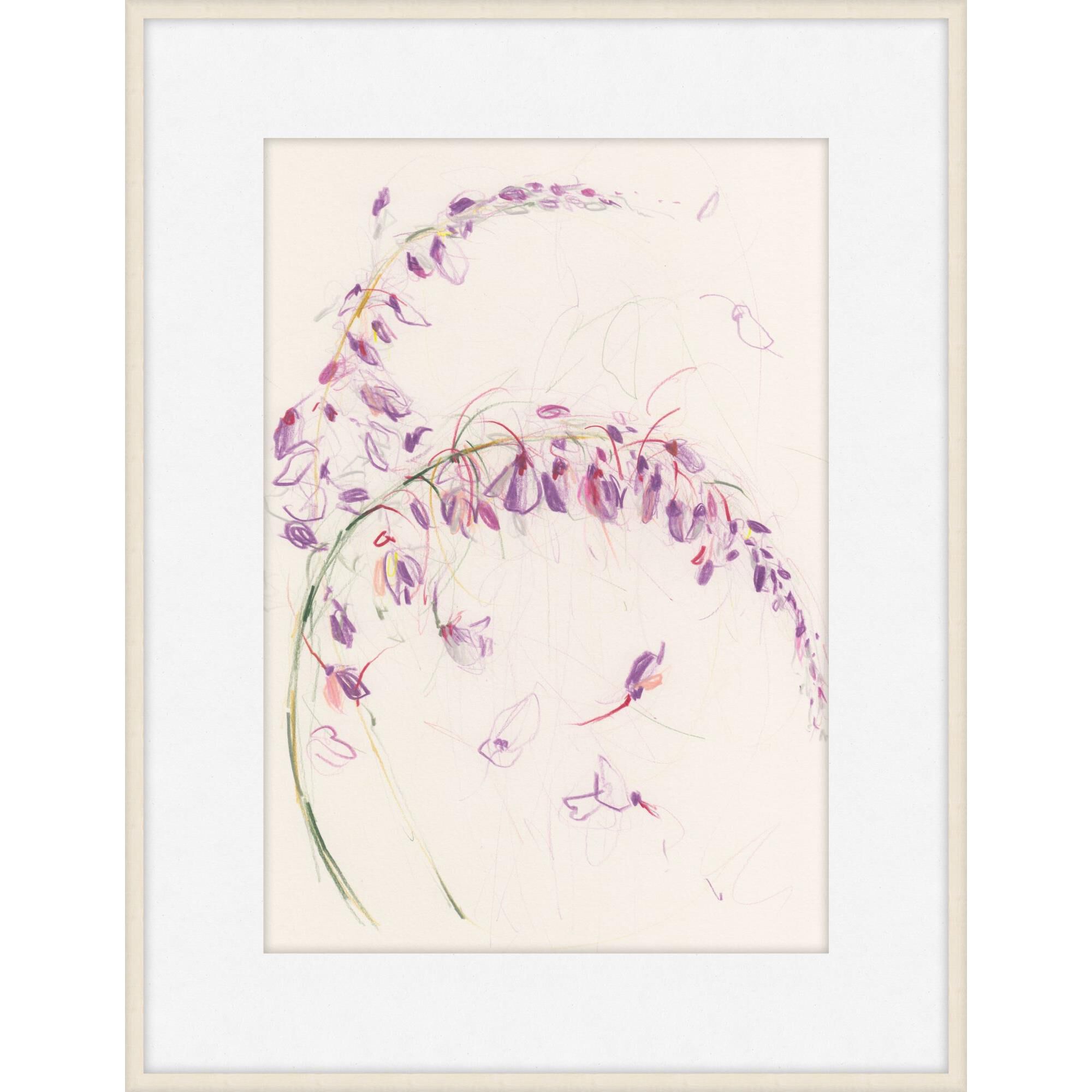 Claudia Lowry Wisteria Print by LEVEL57
