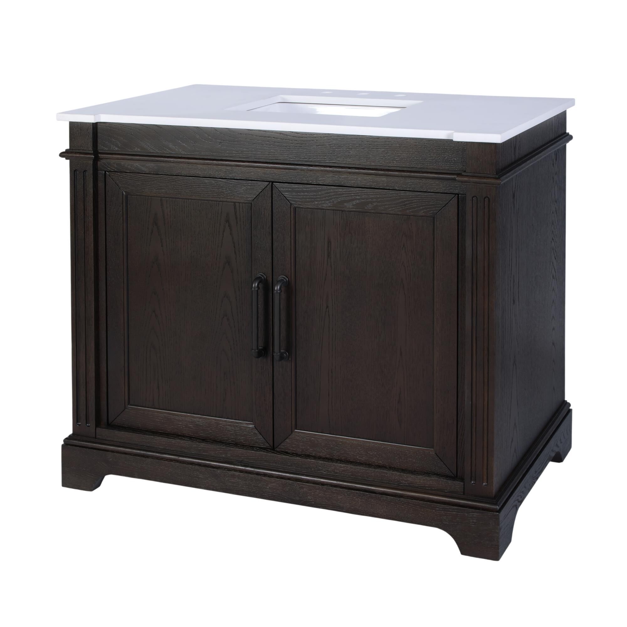 Shown in Chocolate finish