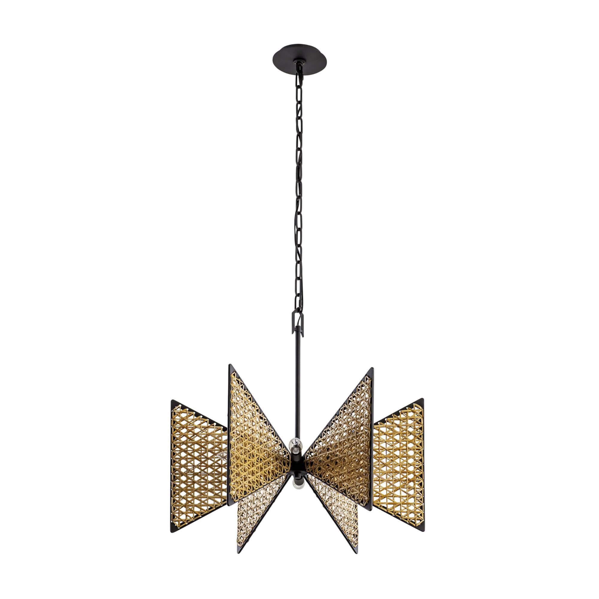 Machina 24 Inch 6 Light Chandelier by Varaluz