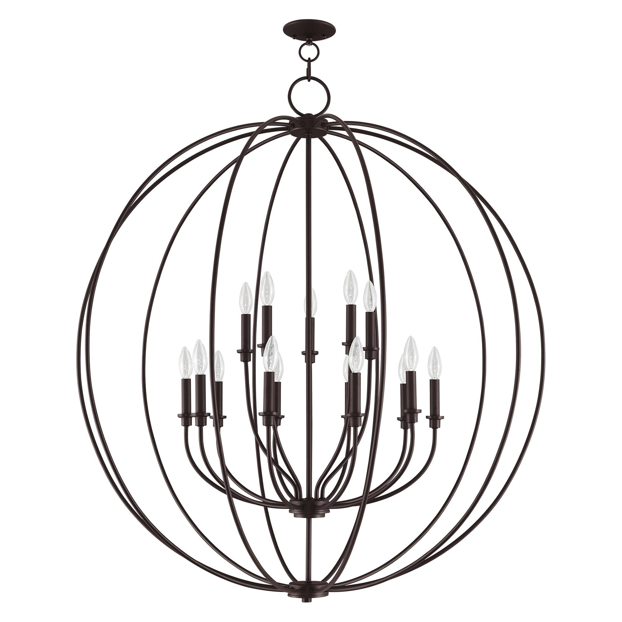 Milania 42 Inch Large Pendant by Livex Lighting