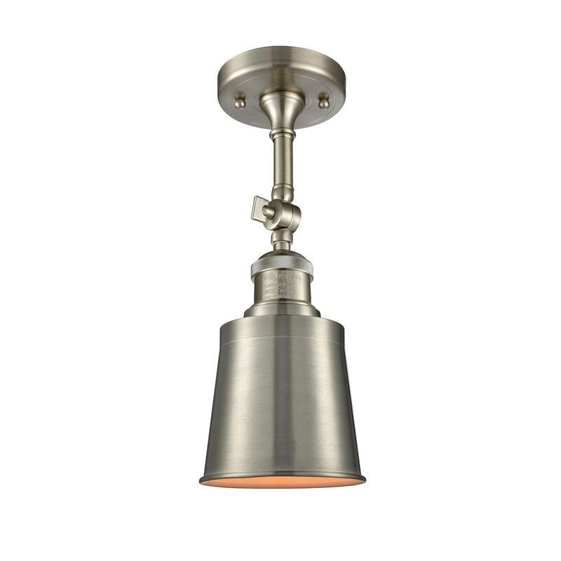 Bruno Marashlian Addison 5 Inch 1 Light Semi Flush Mount by Innovations Lighting