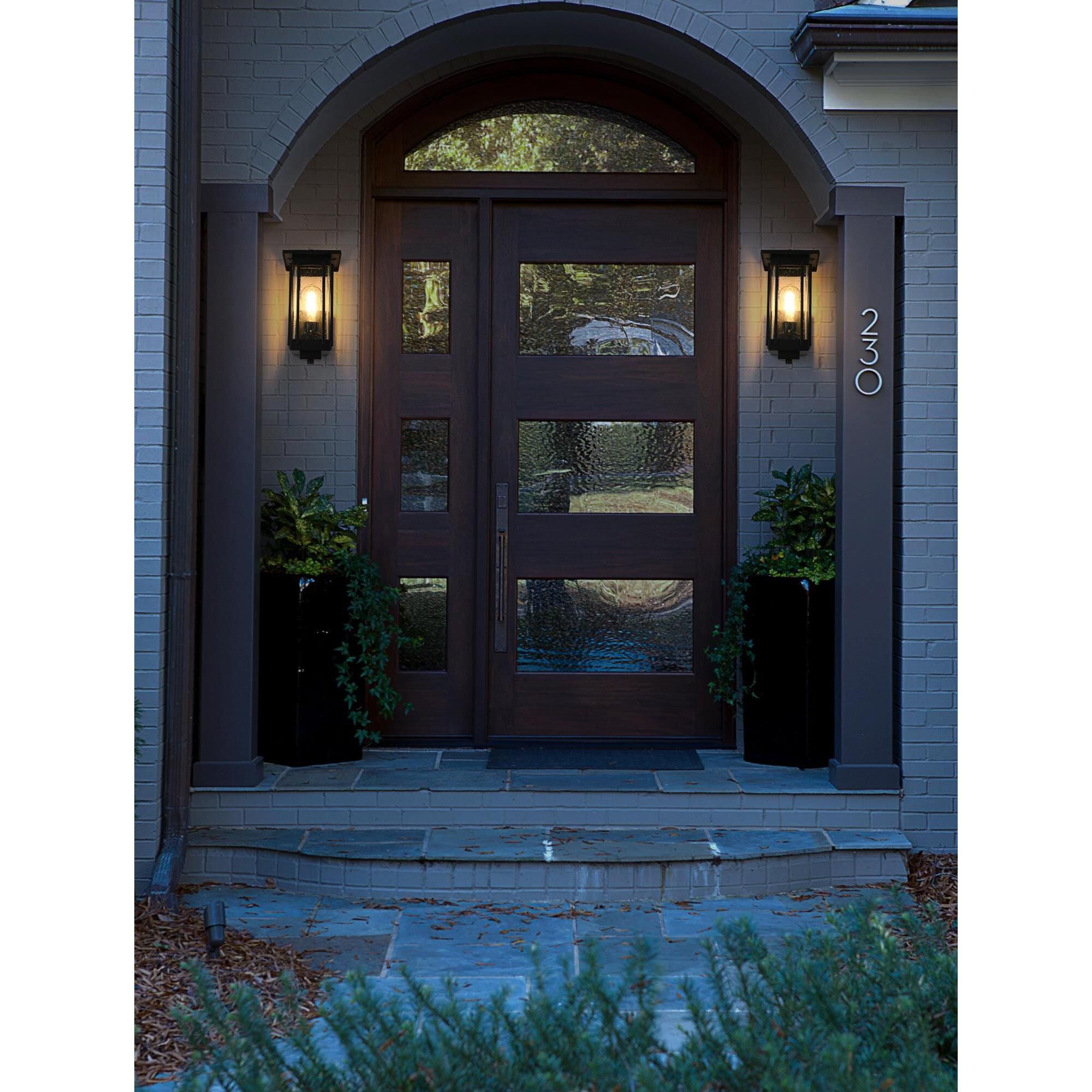 Melvale 13 Inch Outdoor Wall Light,
