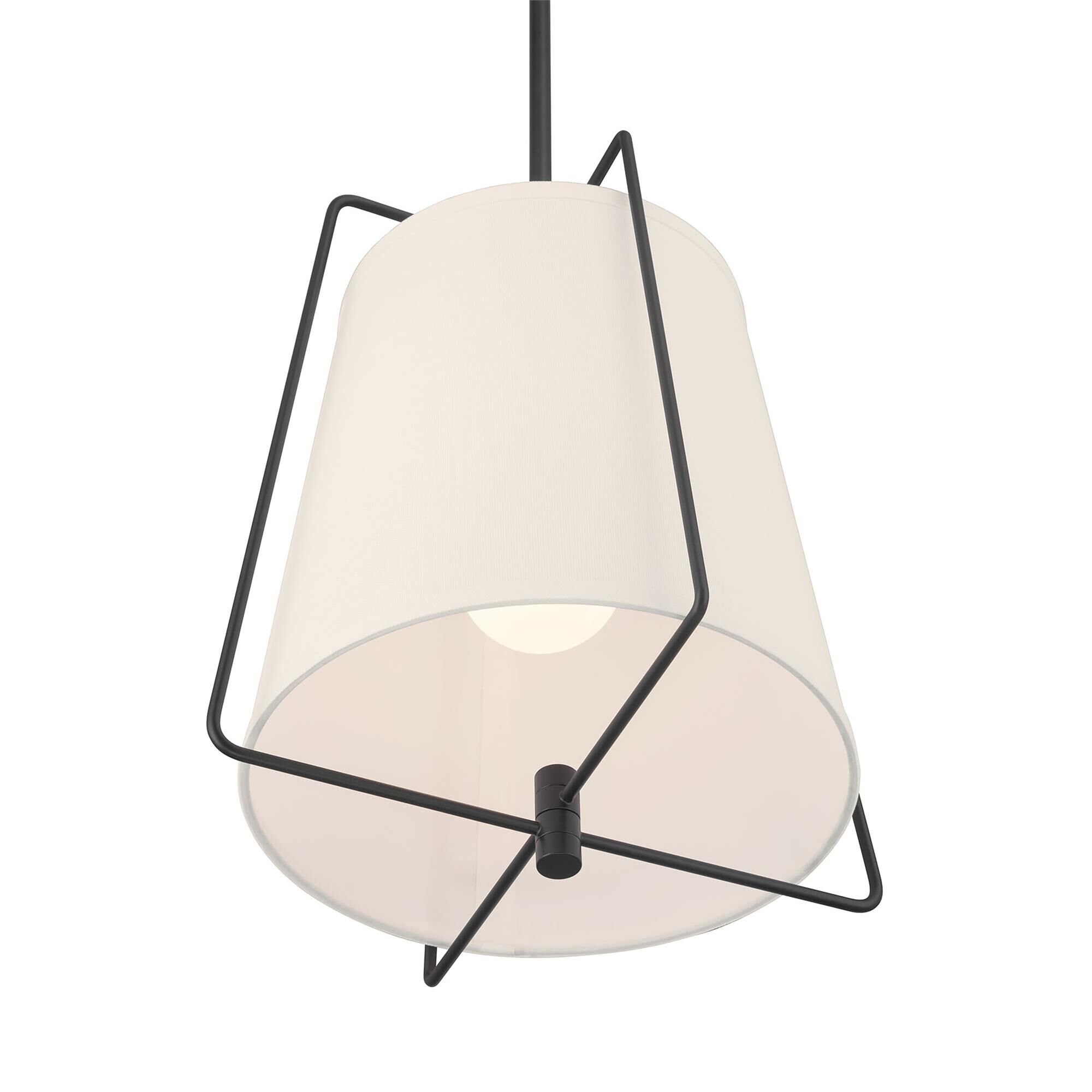 Shown in Matte Black finish and White glass