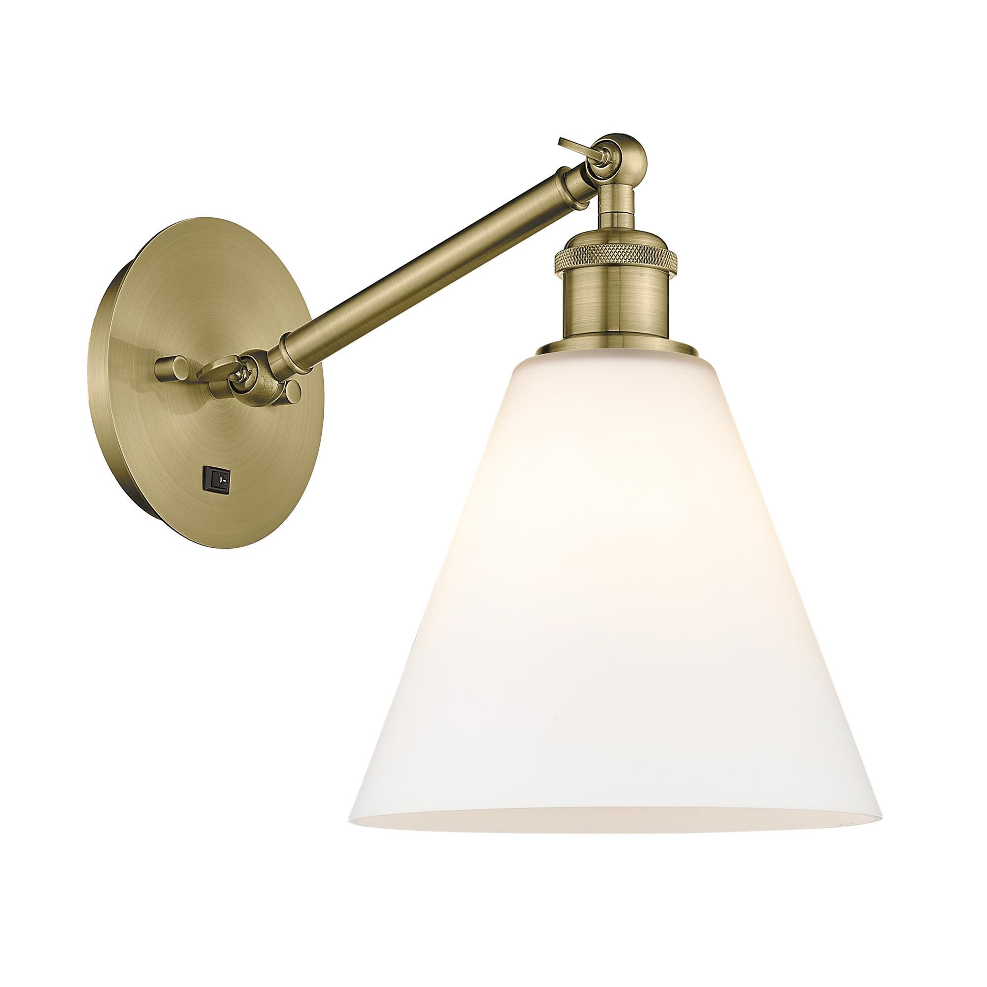 Innovations Lighting Bruno Marashlian Ballston Cone 13 Inch Wall Sconce