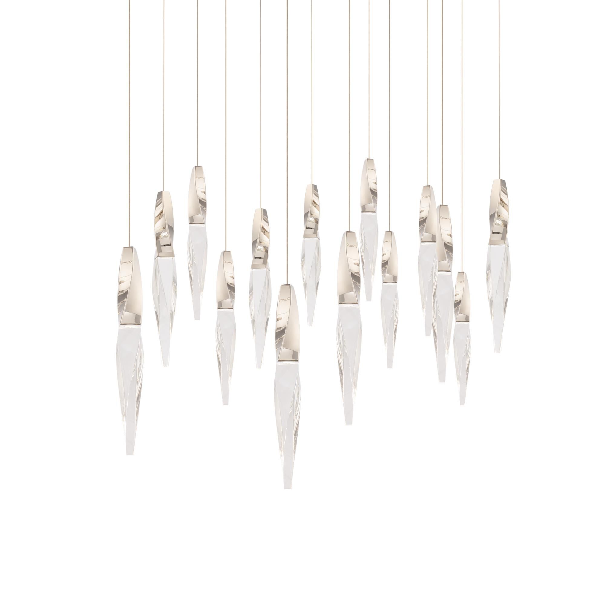 Kindjal Linear Suspension Light by Schonbek Beyond