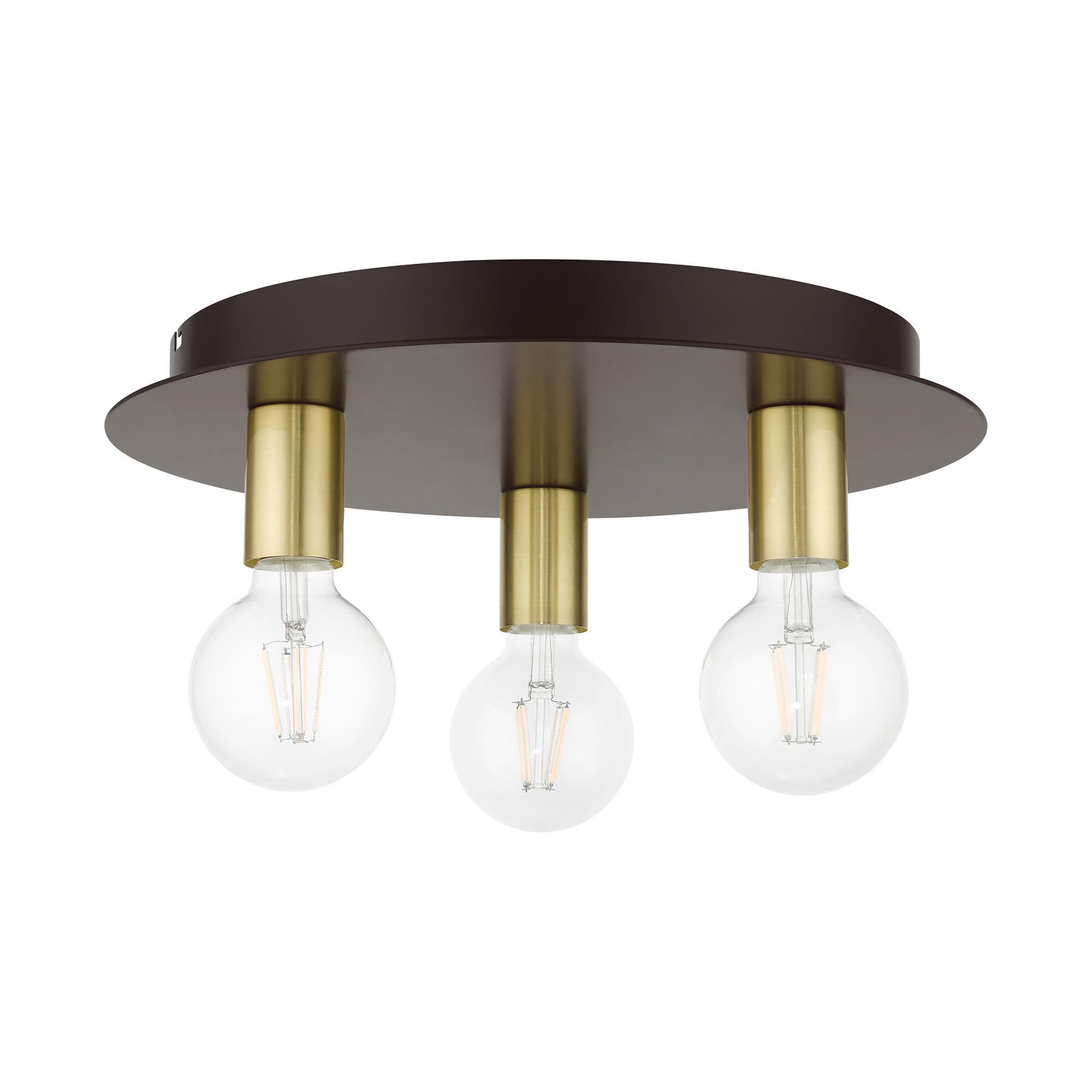 Hillview 3 Light Flush Mount by Livex Lighting