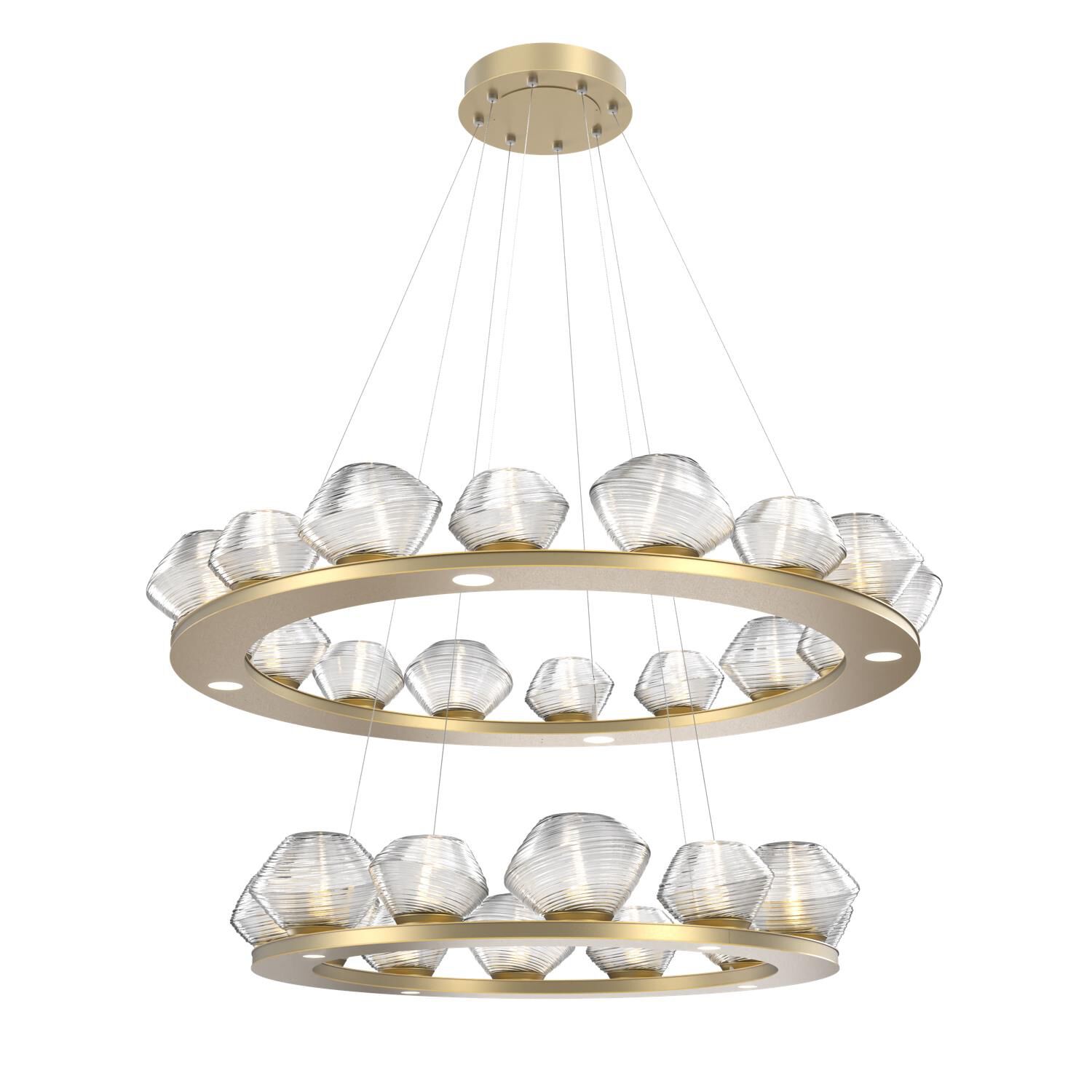 Mesa 48 Inch 28 Light LED Chandelier by Hammerton Studio