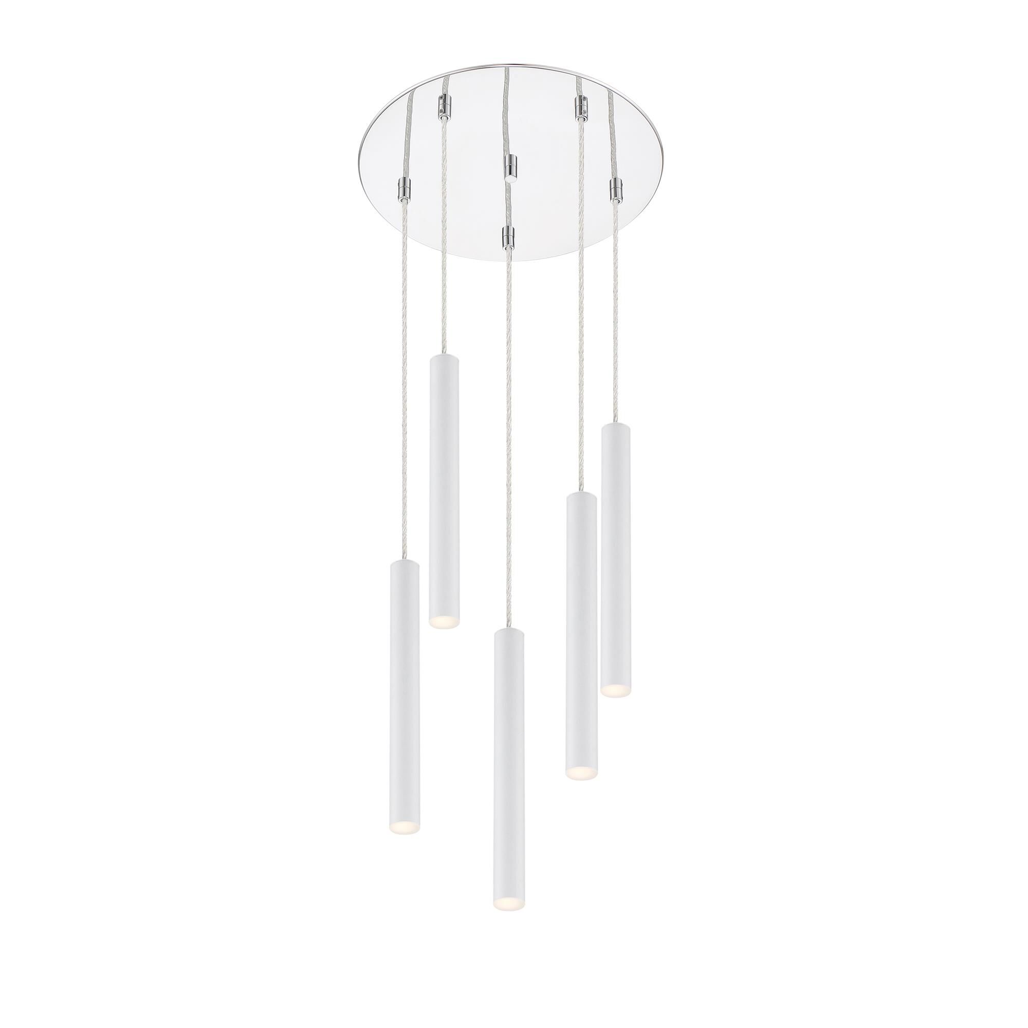 Forest 13 Inch 5 Light LED Linear Suspension Light by Z-Lite