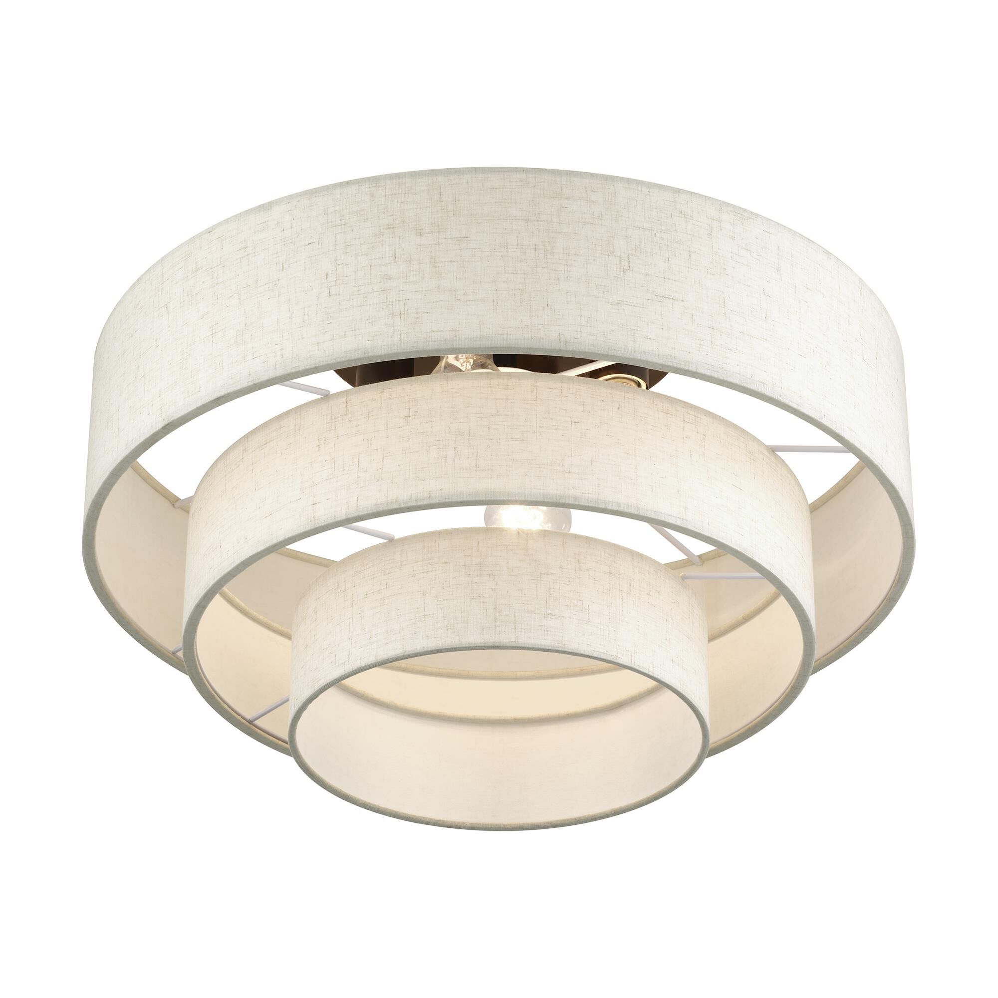 Manorwood 21 Inch Semi Flush Mount by Livex Lighting