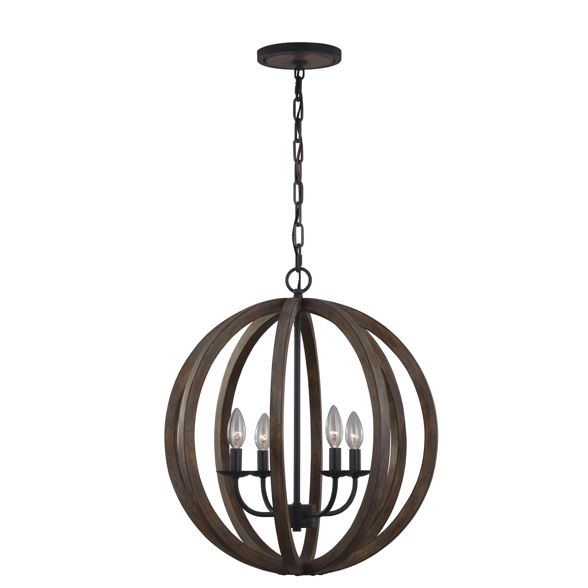 Sean Lavin Allier 21 Inch 4 Light Mini Chandelier by Visual Comfort Studio Collection