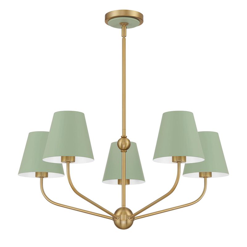 Xavier 28 Inch Chandelier by Crystorama