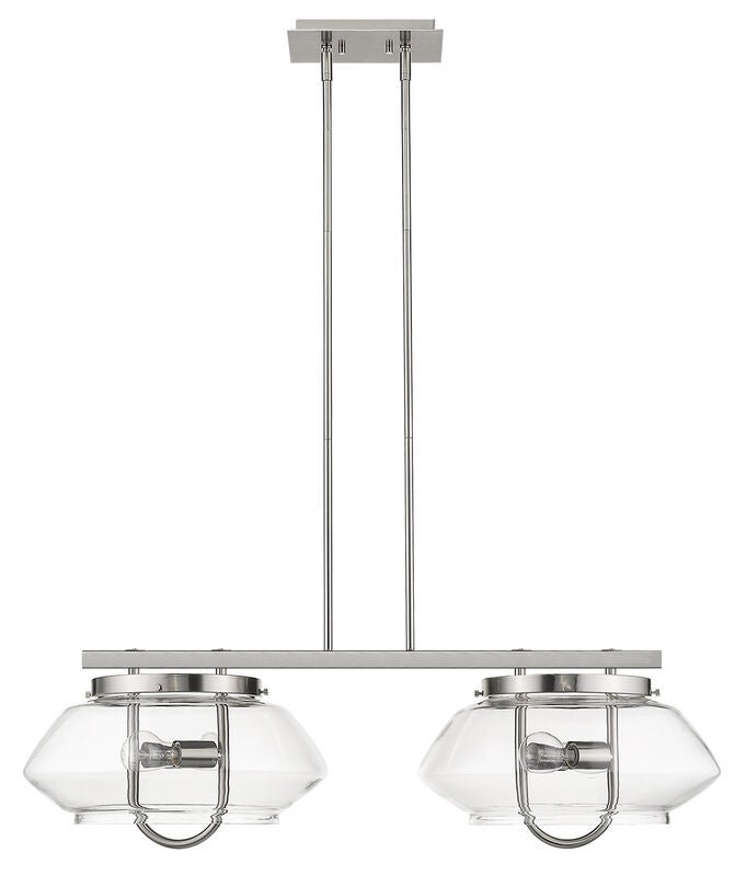 Garner 38 Inch 4 Light Linear Suspension Light by Trend Lighting