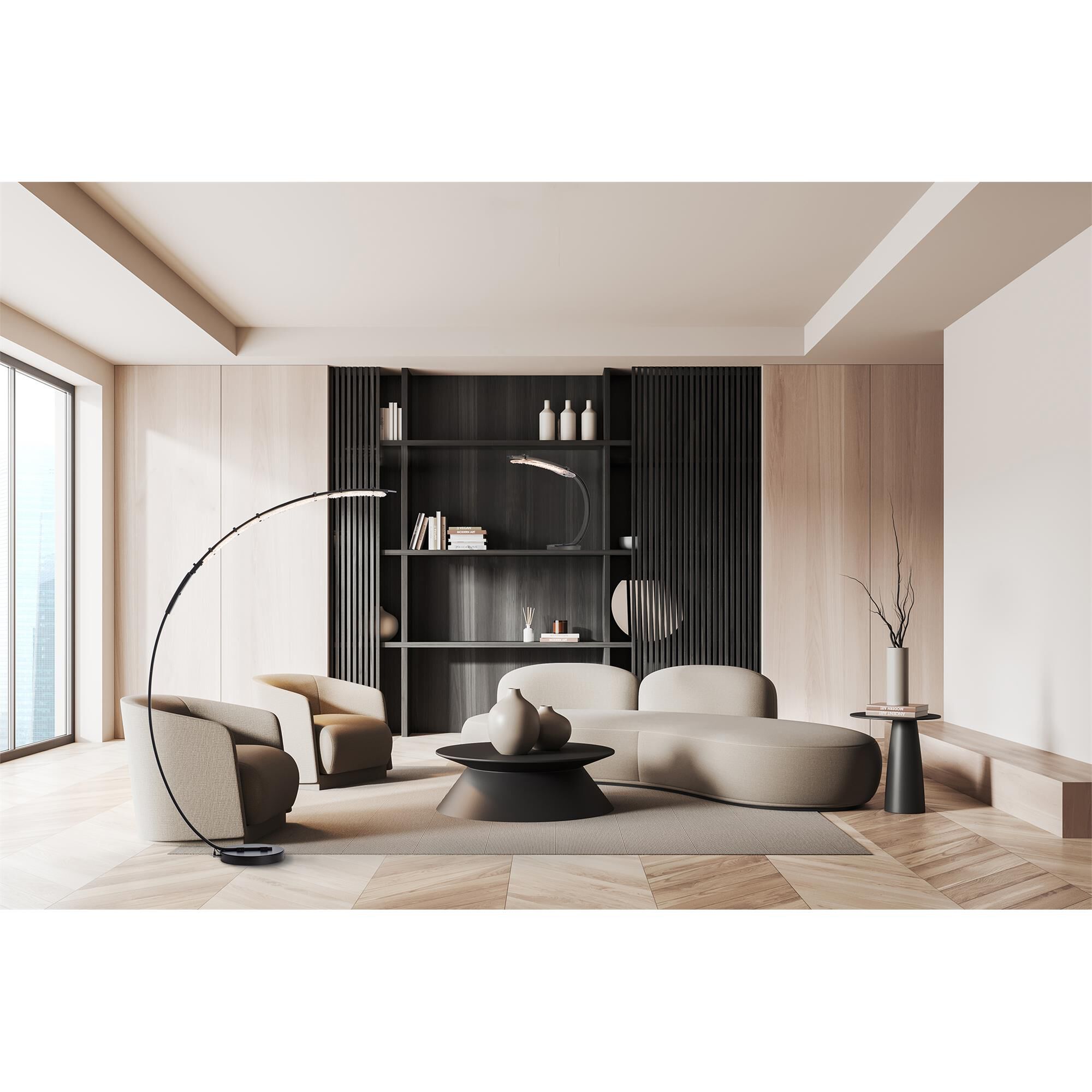 Glissade 22 Inch Desk Lamp by Hubbardton Forge