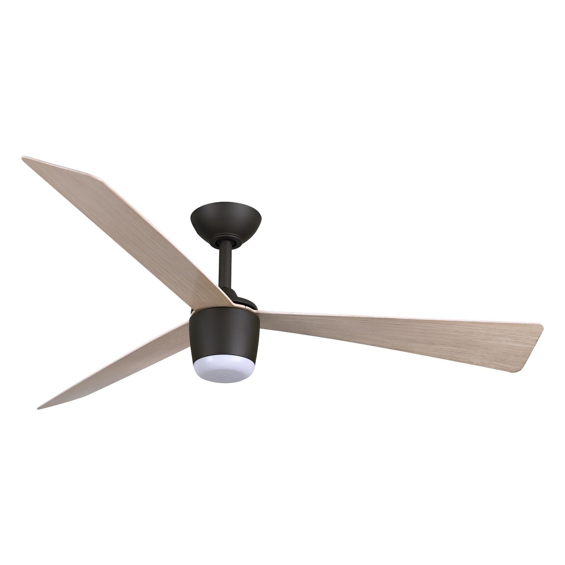 Elavan 52 Inch Ceiling Fan with Light Kit by Minka Aire