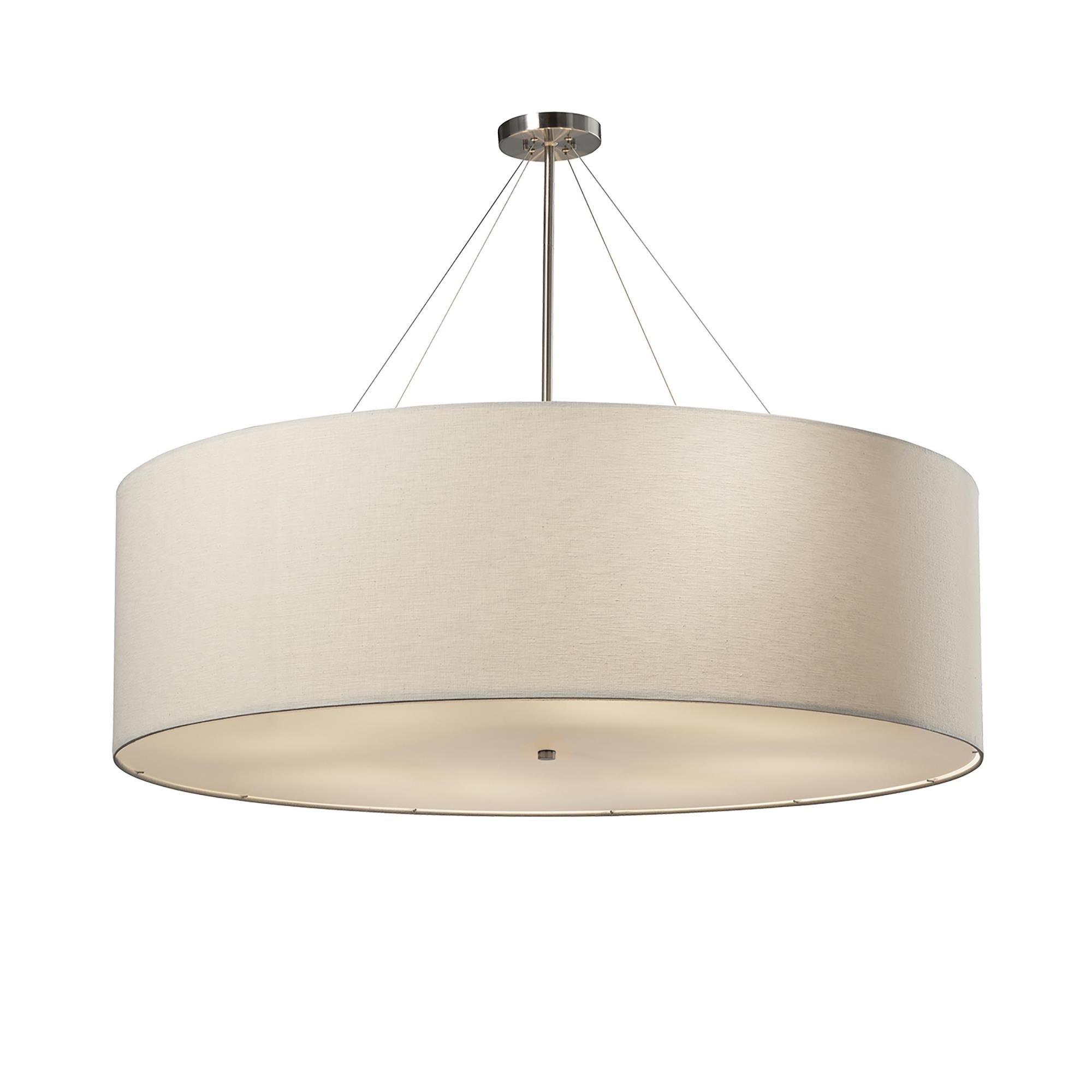 Textile Classic 60 Inch Large Pendant by Justice Design Group