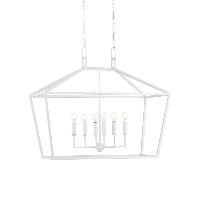 Denison 40 Inch Cage Pendant by Currey and Company