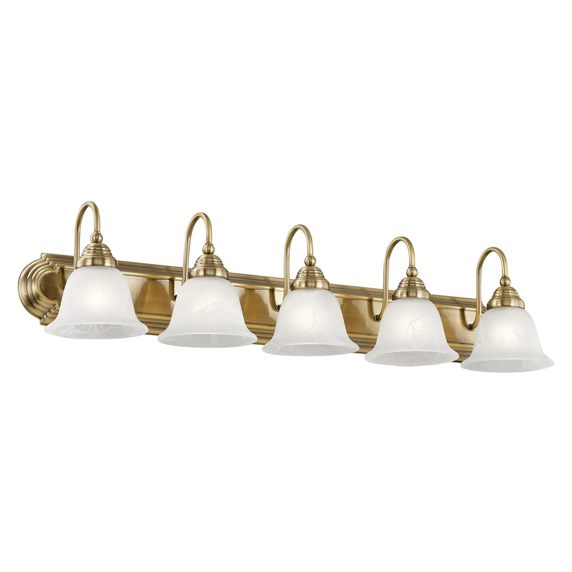 Belmont 36 Inch 5 Light Bath Vanity Light by Livex Lighting