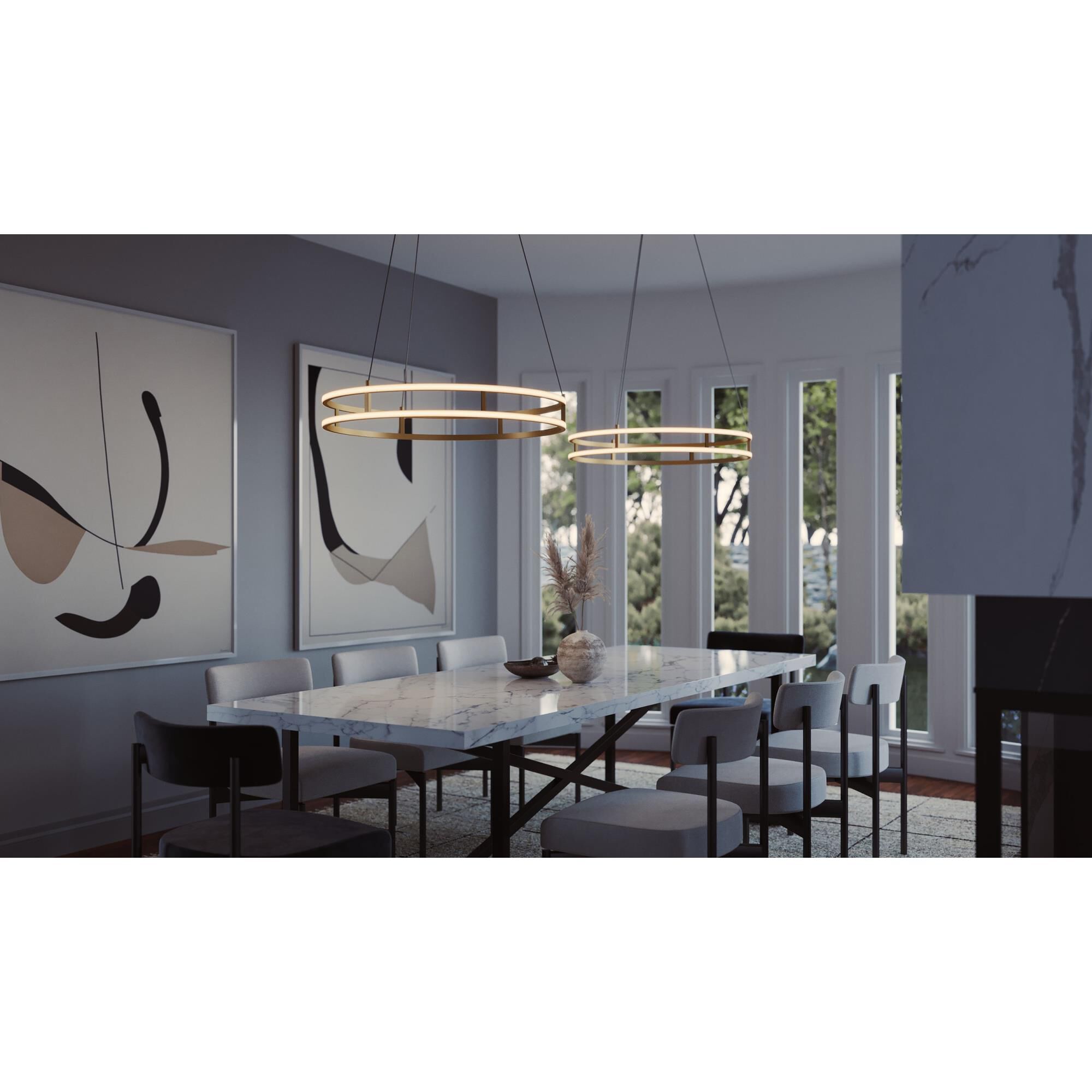 Gemini 24 Inch Chandelier by AFX Lighting