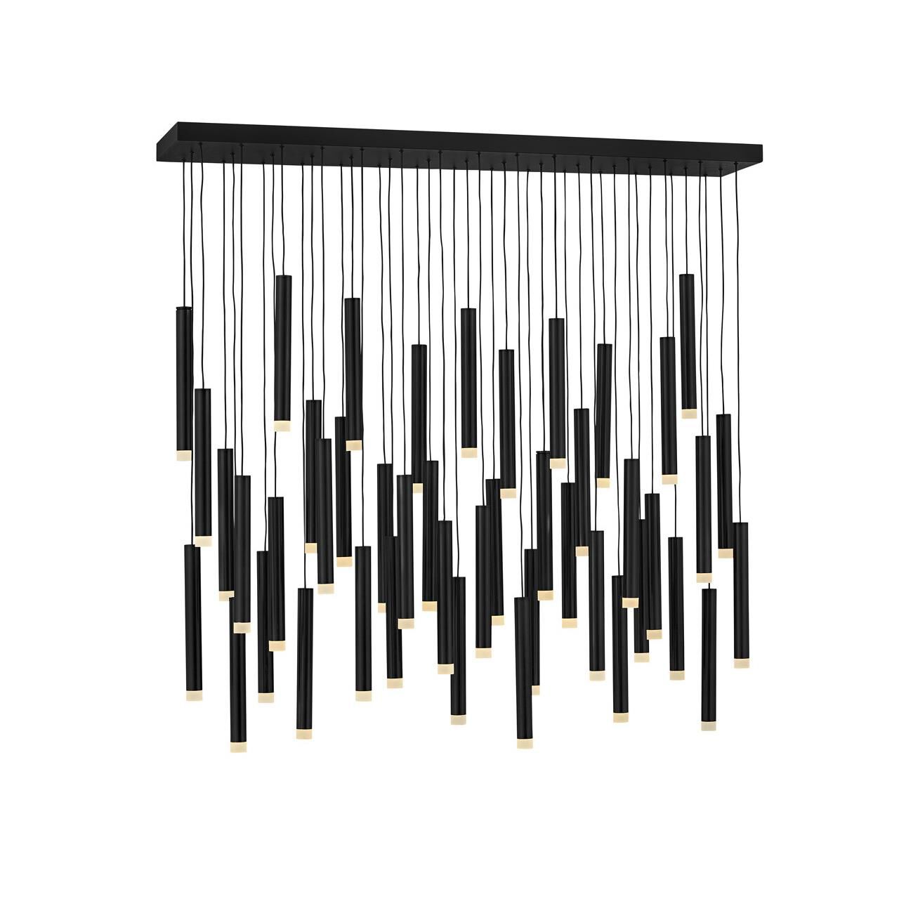 Shown in Black finish and Black glass and Black accent