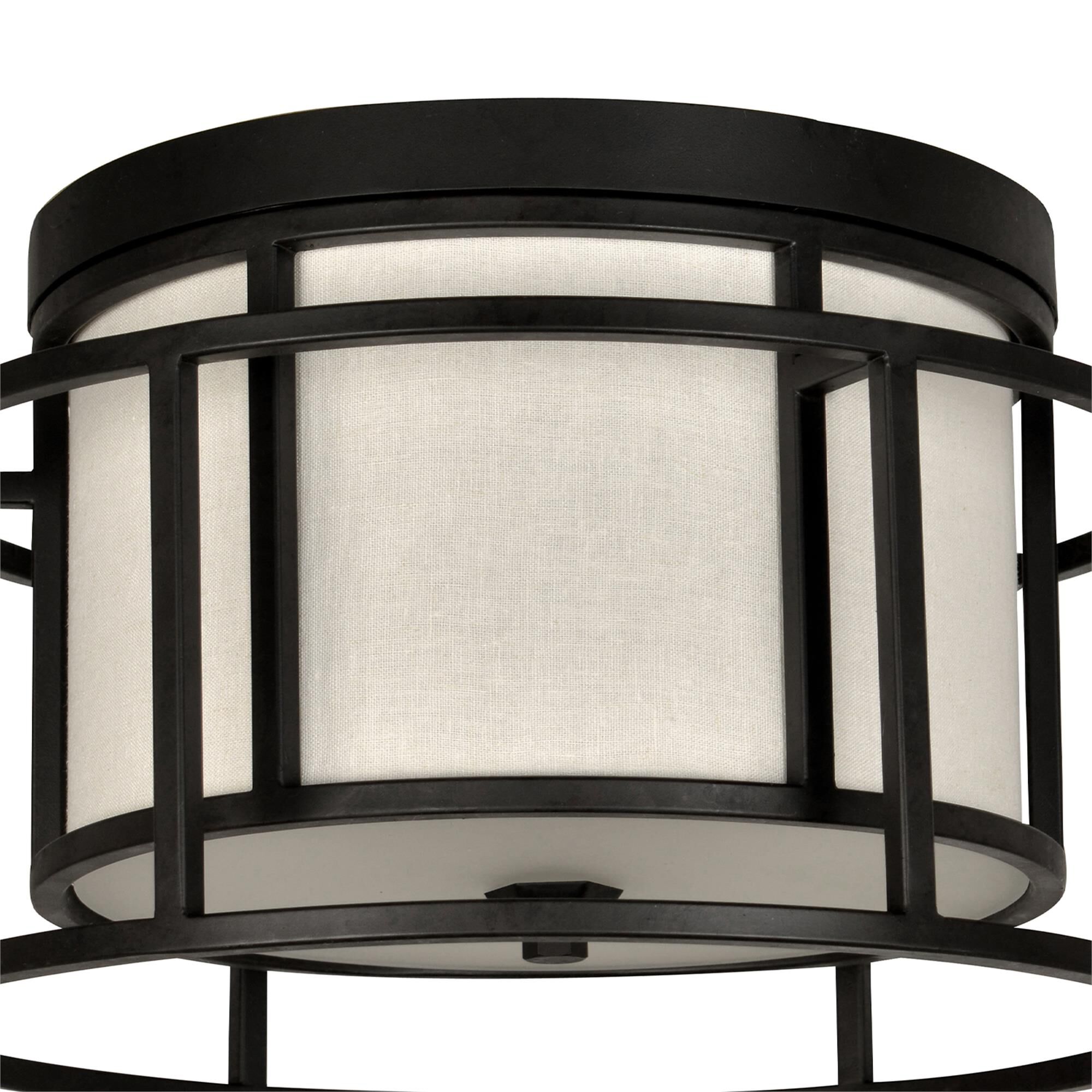 Brian Patrick Flynn Holton 15 Inch 2 Light Flush Mount,