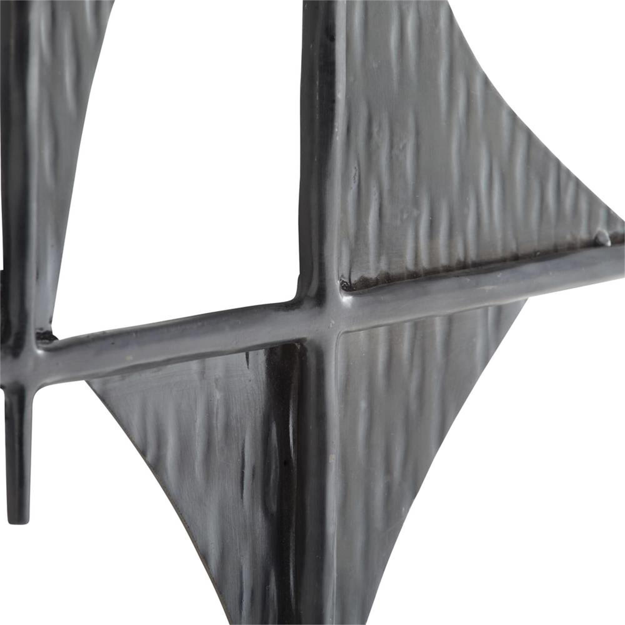 Shown in Blackened Iron finish