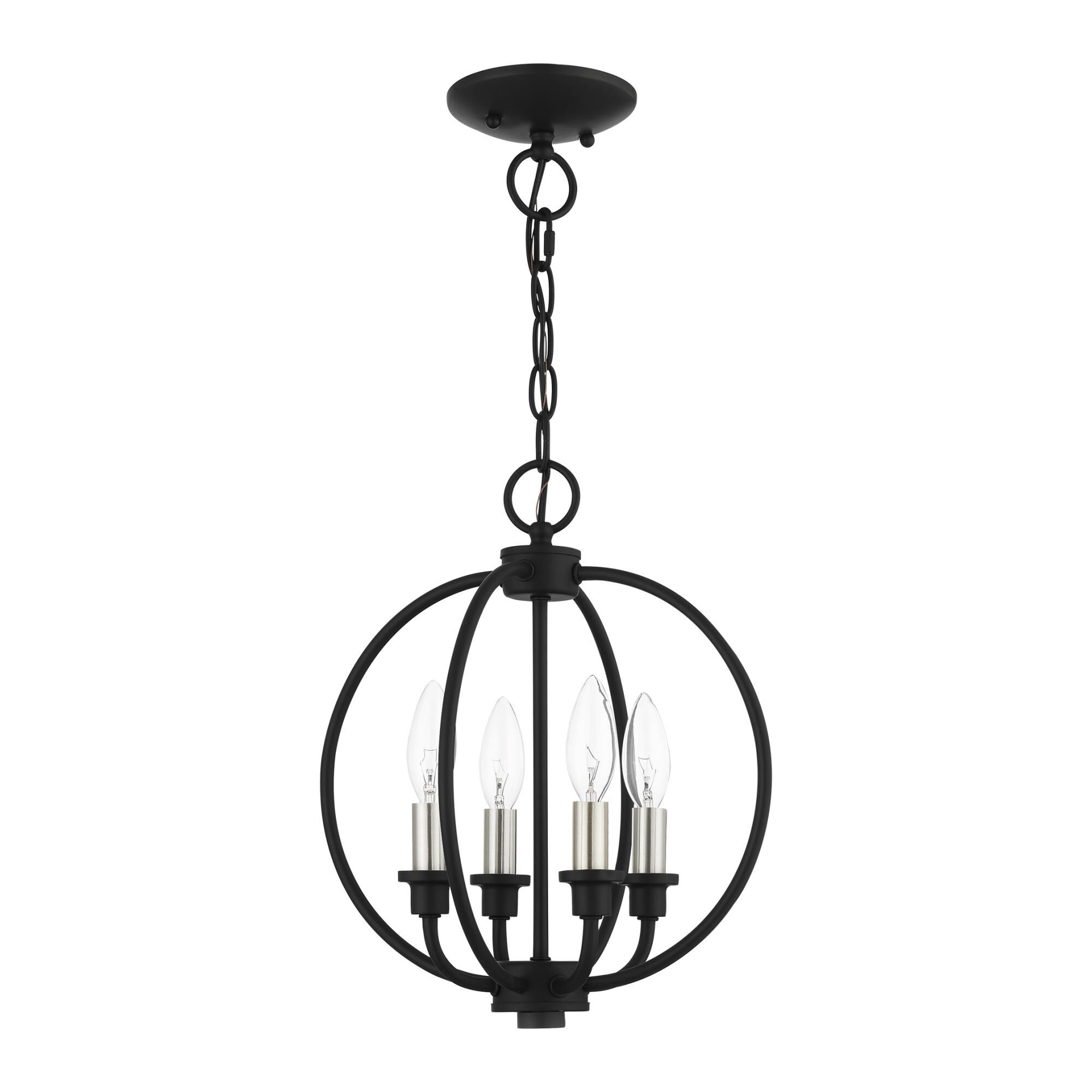 Milania 4 Light Mini Chandelier by Livex Lighting