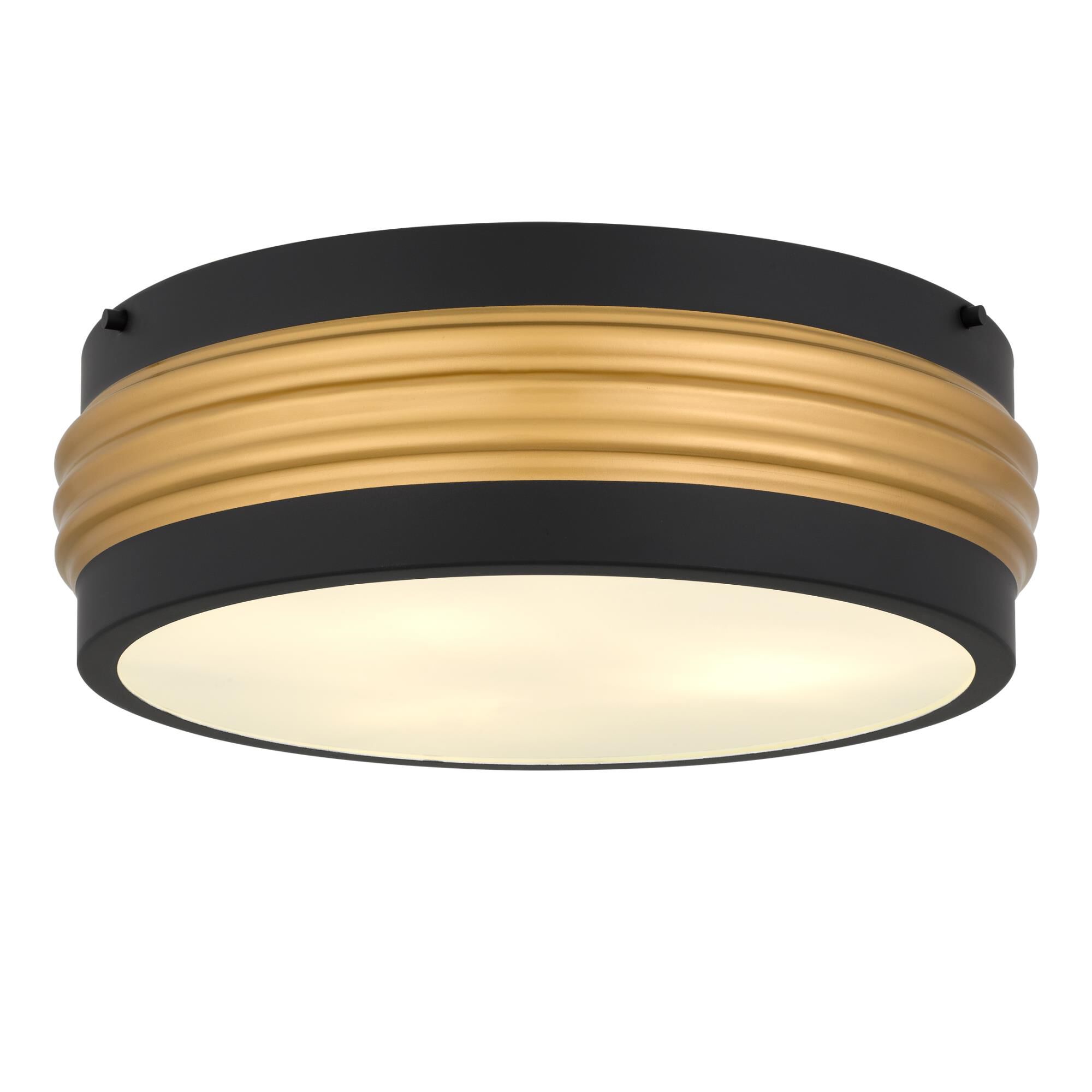 Shown in Matte Black finish and Clear White Glass shade