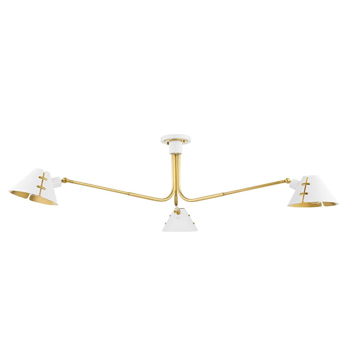 Split 62.5 Inch Semi Flush Mount by Hudson Valley Lighting