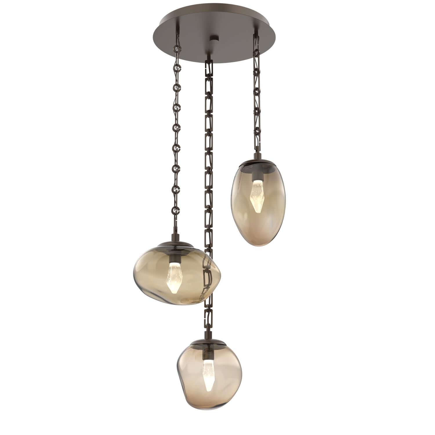 Levi Wilson Cosmos Led 22 Inch Multi Light Pendant by Hammerton Studio